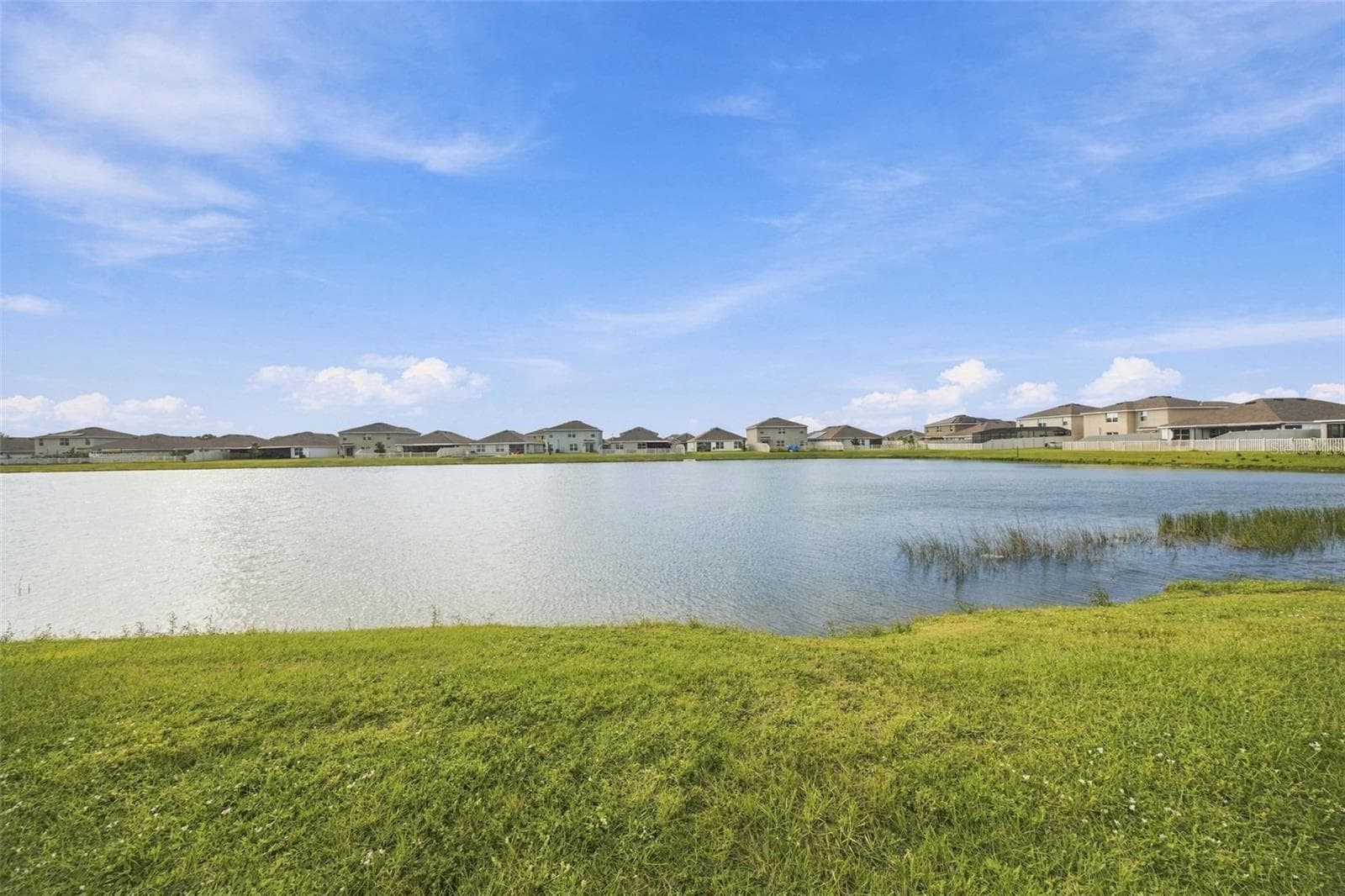backyard pond view - 16739 SUNBURST LAKE ST, WIMAUMA