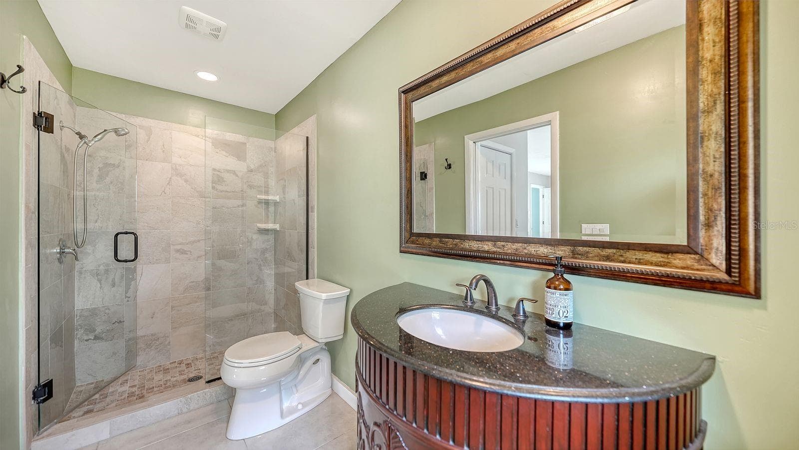 Primary Updated Bathroom - 2295 PINE VIEW CIR, SARASOTA