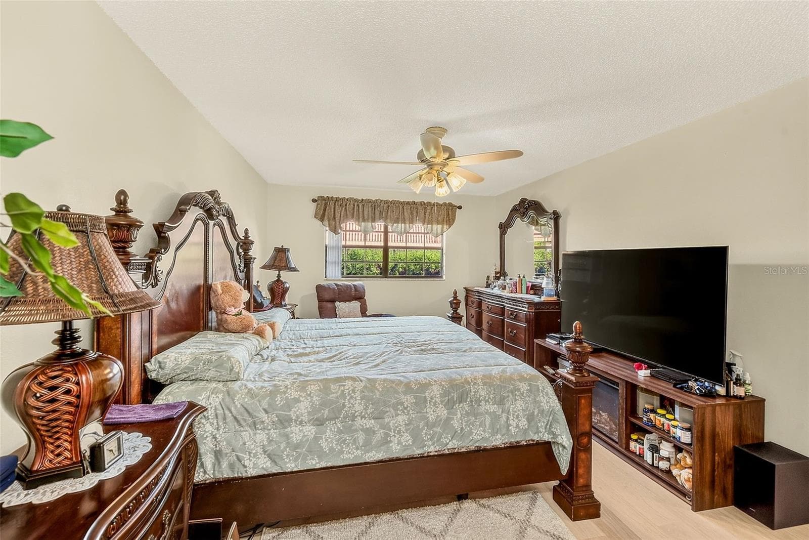 View of master bedroom - 19029 US HIGHWAY 19 N #21F, CLEARWATER
