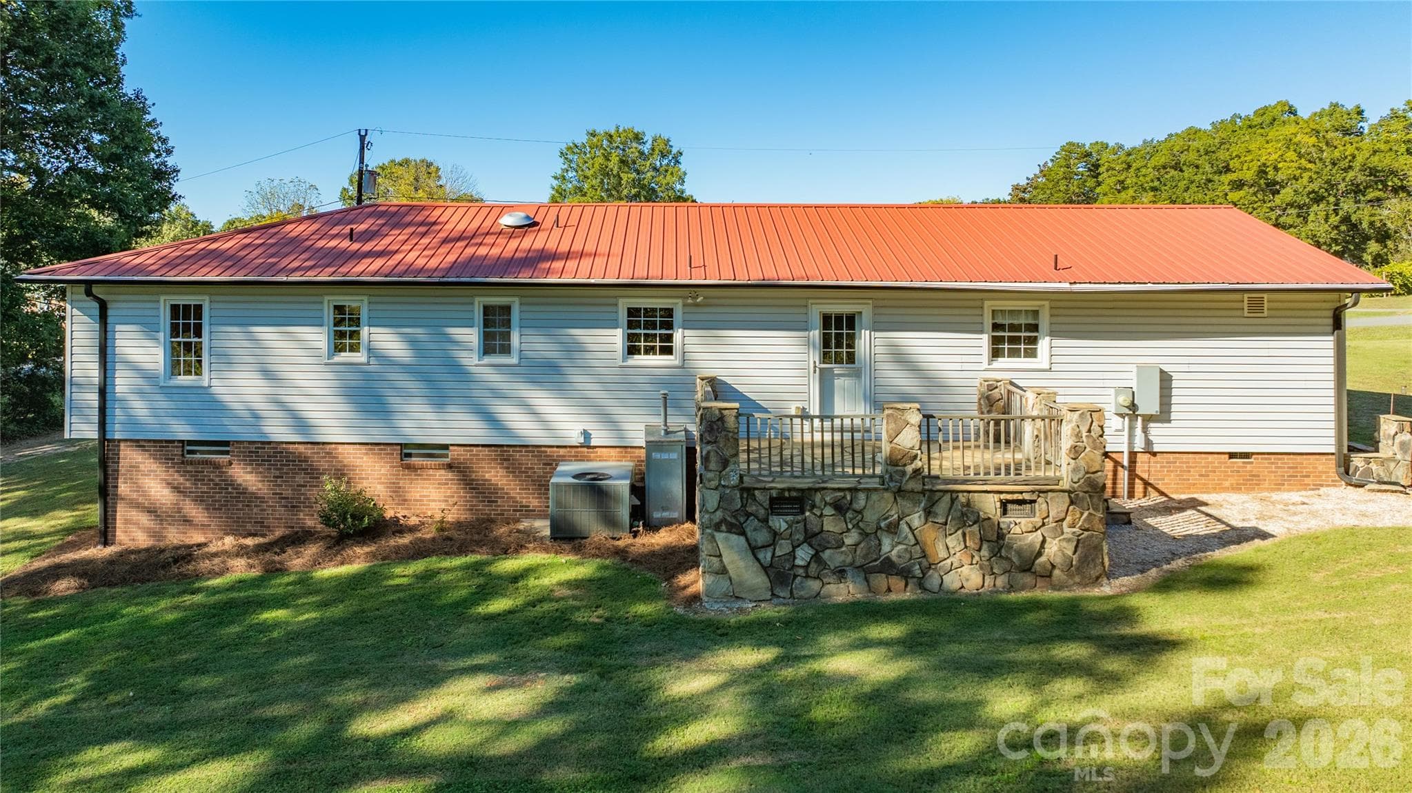 Back deck - 149 Seeley Drive, Denton