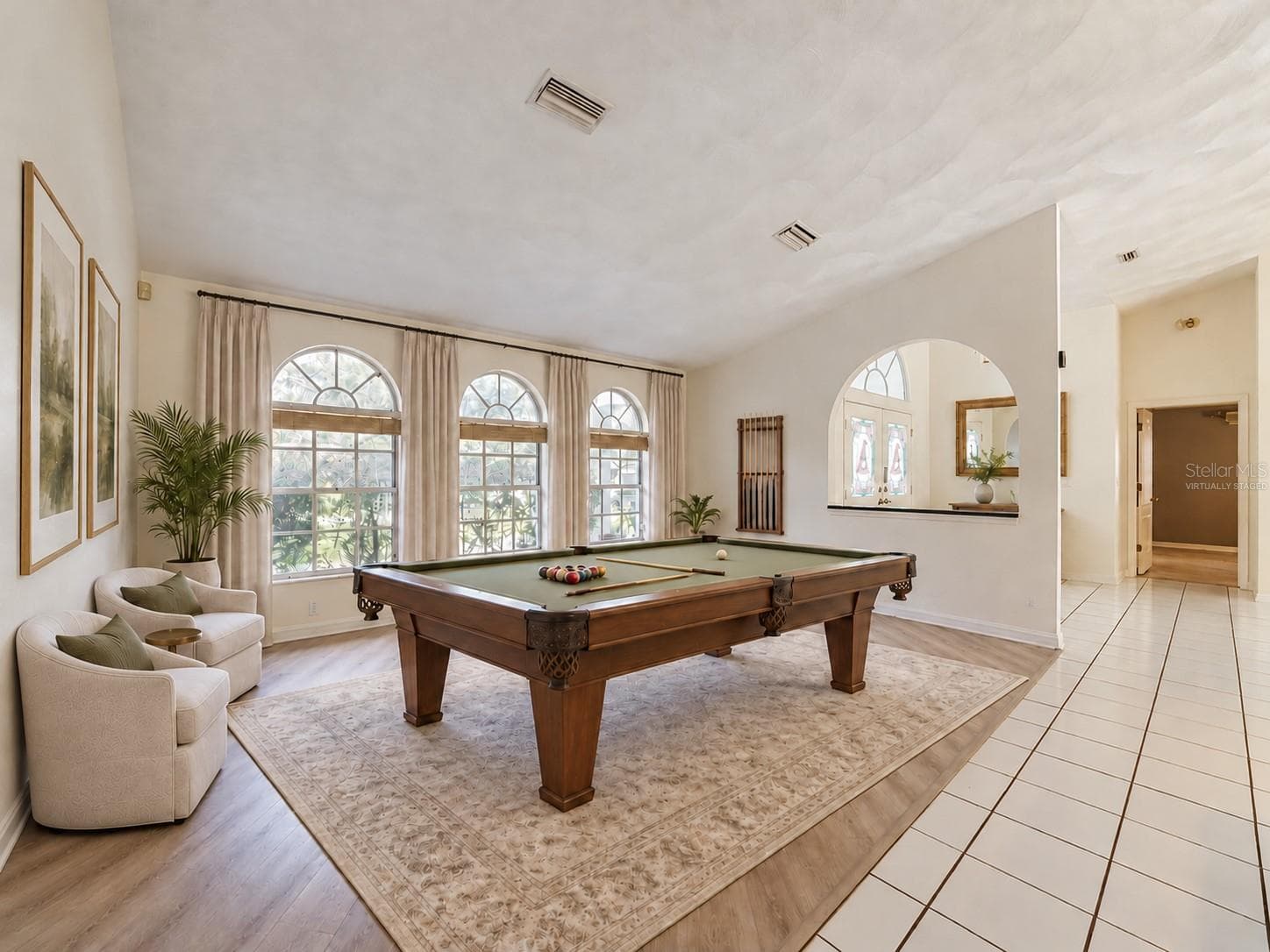 . . . use it as a games room! (Also virtually staged.) - 10074 SLEEPY WILLOW CT, SPRING HILL