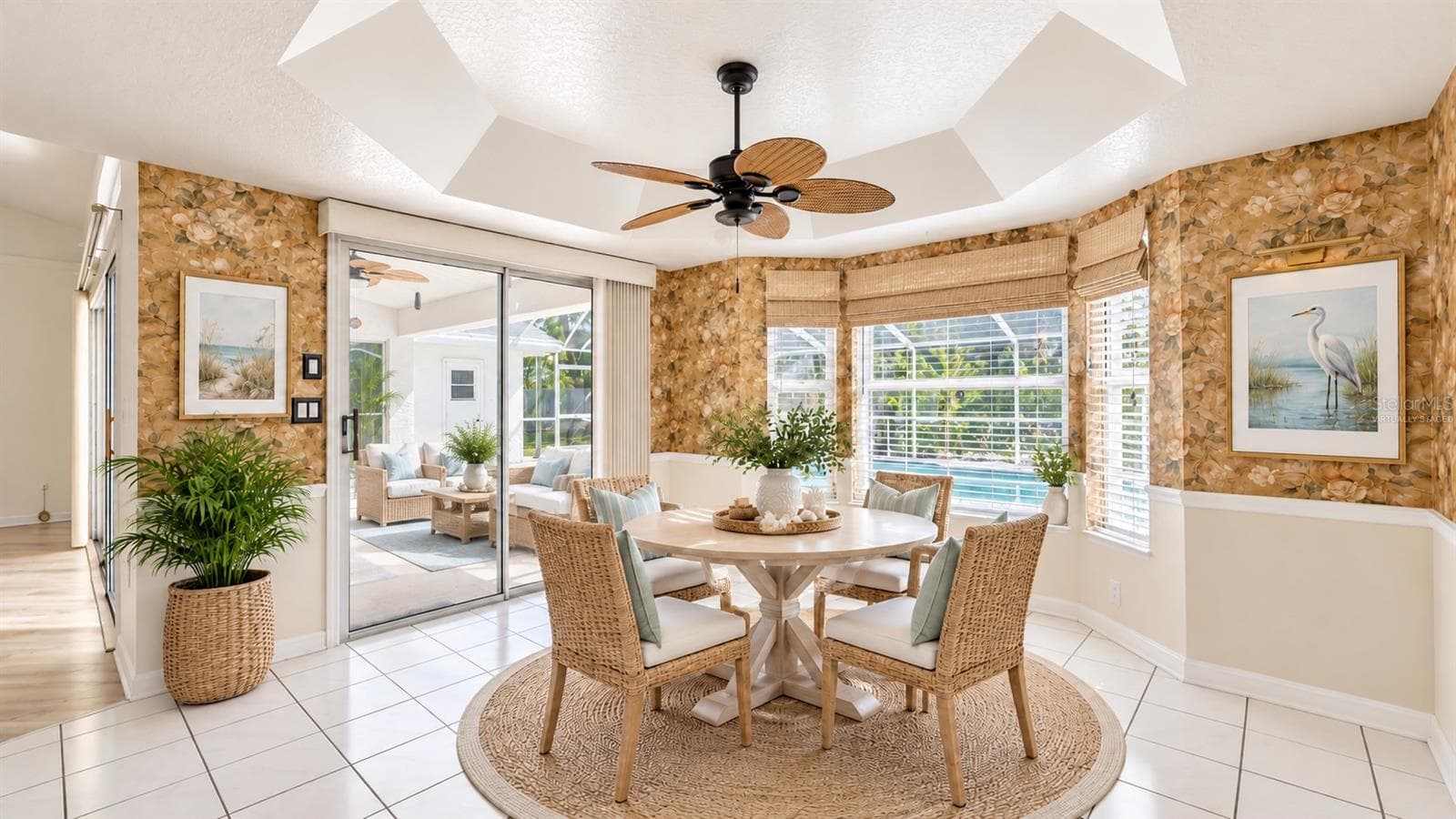 Yep, even this breakfast room is quite large! (virtually staged) - 10074 SLEEPY WILLOW CT, SPRING HILL