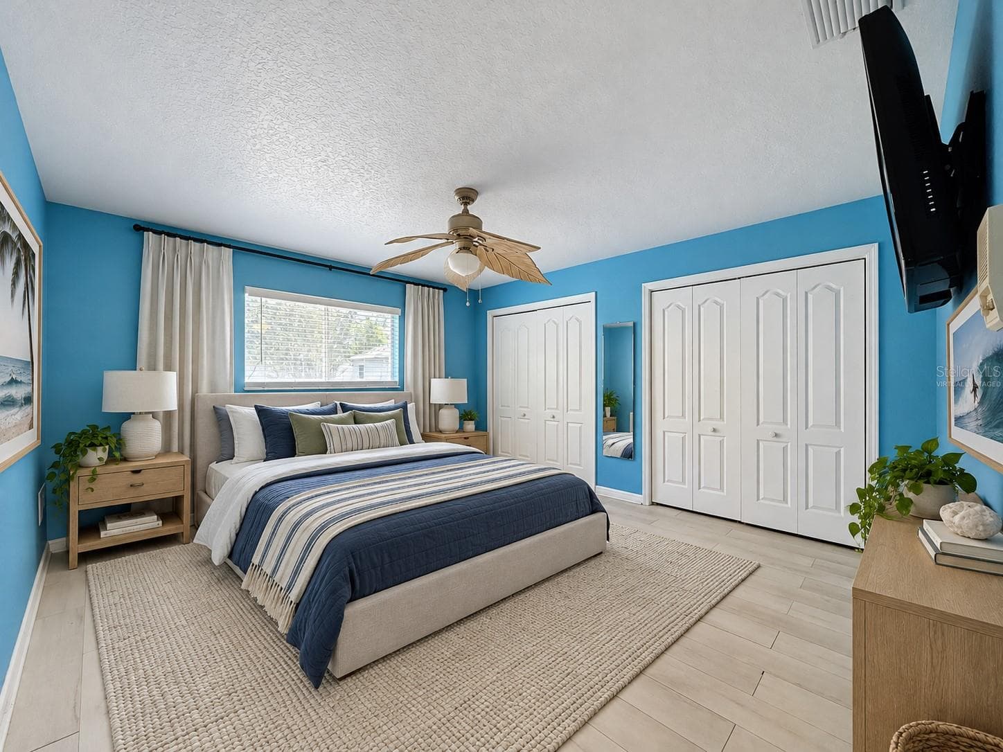 2 of 4 total bedrooms. (virtually staged) - 10074 SLEEPY WILLOW CT, SPRING HILL