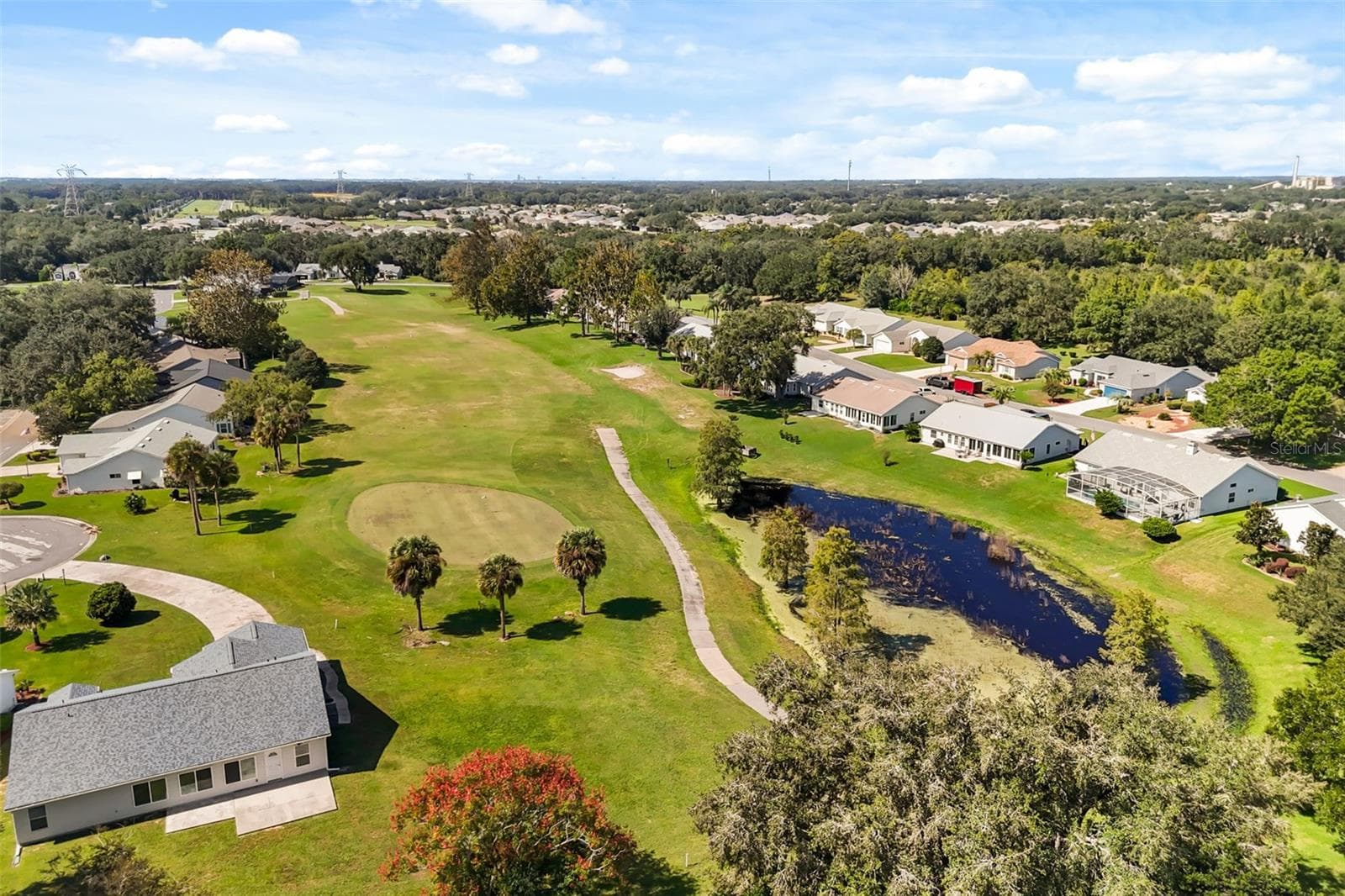 Golf Course living - 4704 RIVER RIDGE DR, LEESBURG