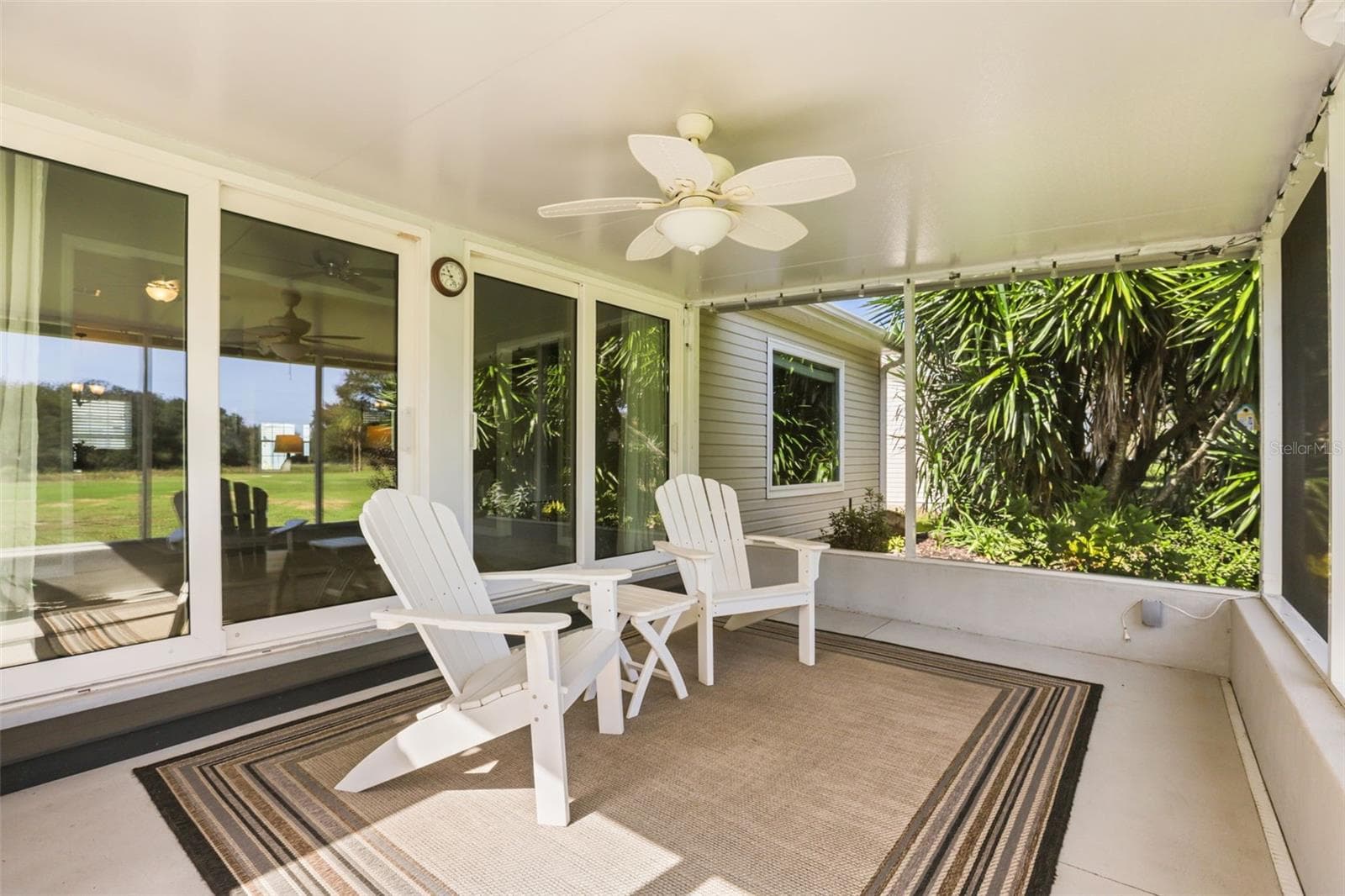 Screened lanai, Insulated ceiling, floor drain and is rated to 125 MPH sustainable wind speeds - 4704 RIVER RIDGE DR, LEESBURG