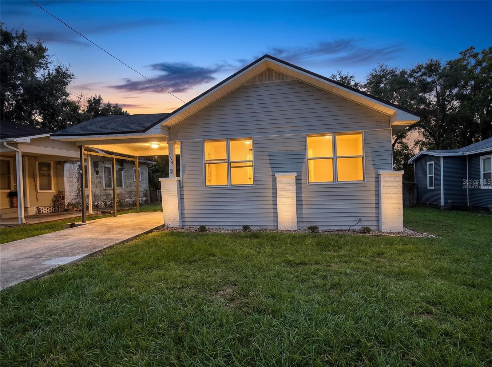 Front of house"Virtually staged""Virtually staged" - 1199 KING AVE, LAKELAND
