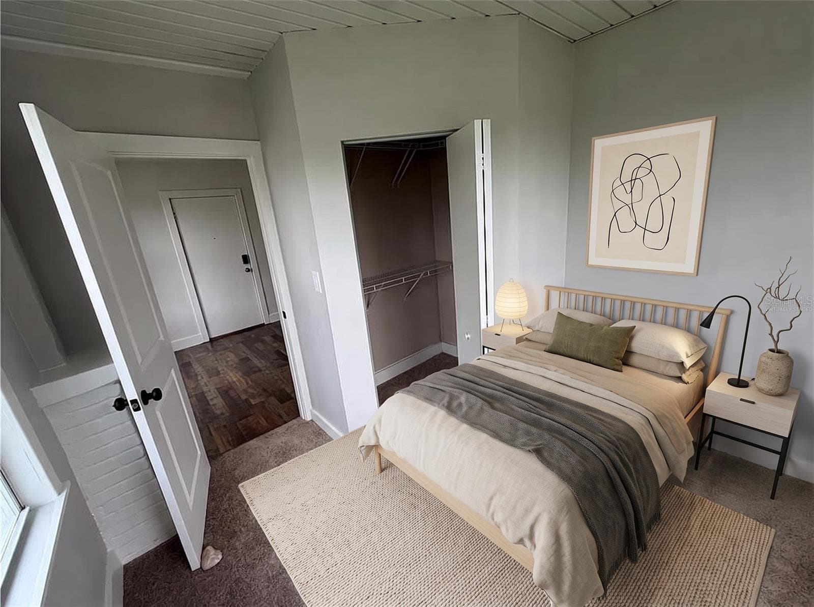 Bedroom 2 "Virtually staged" - 1199 KING AVE, LAKELAND