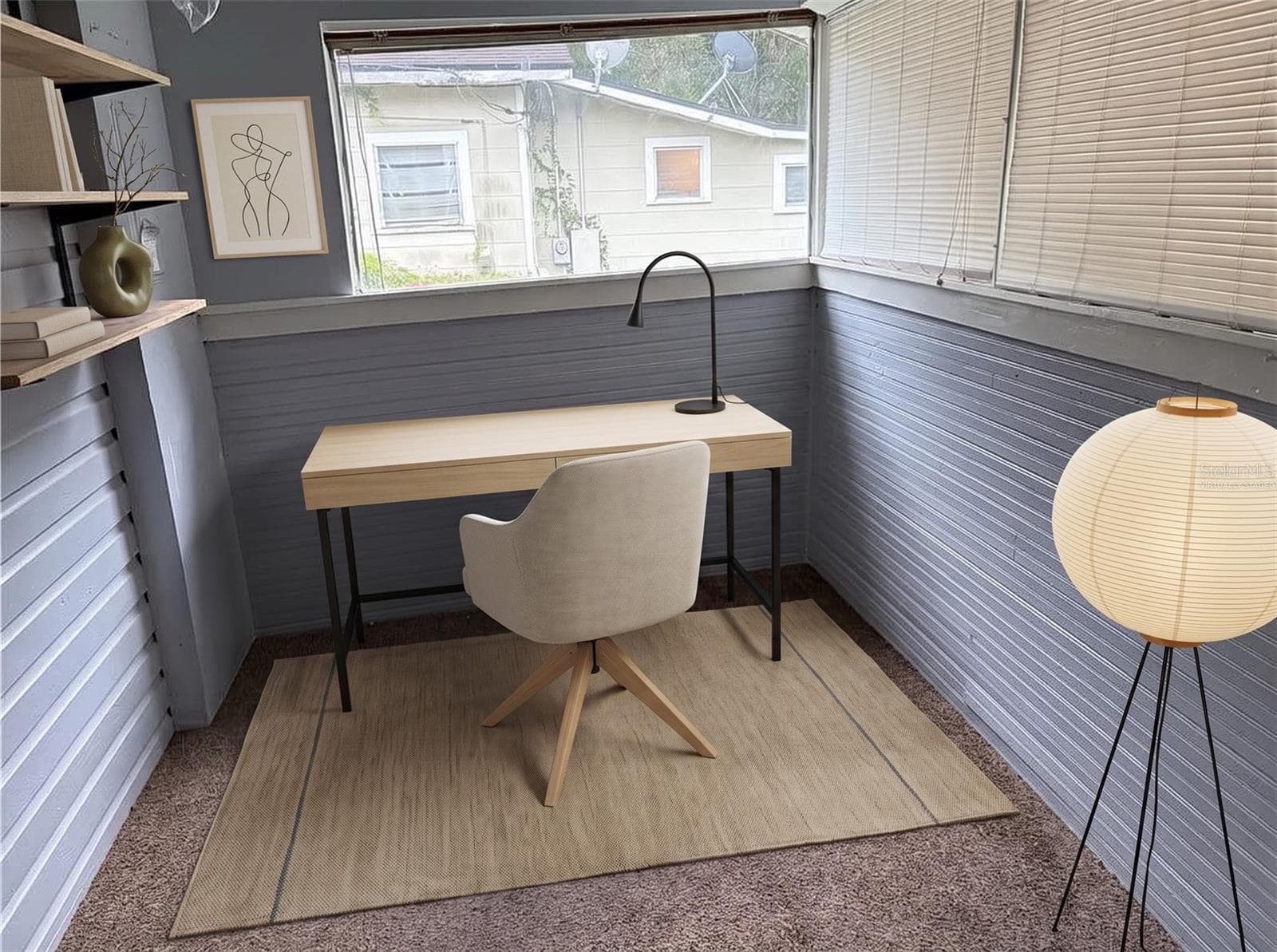 office at rear "Virtually staged" - 1199 KING AVE, LAKELAND