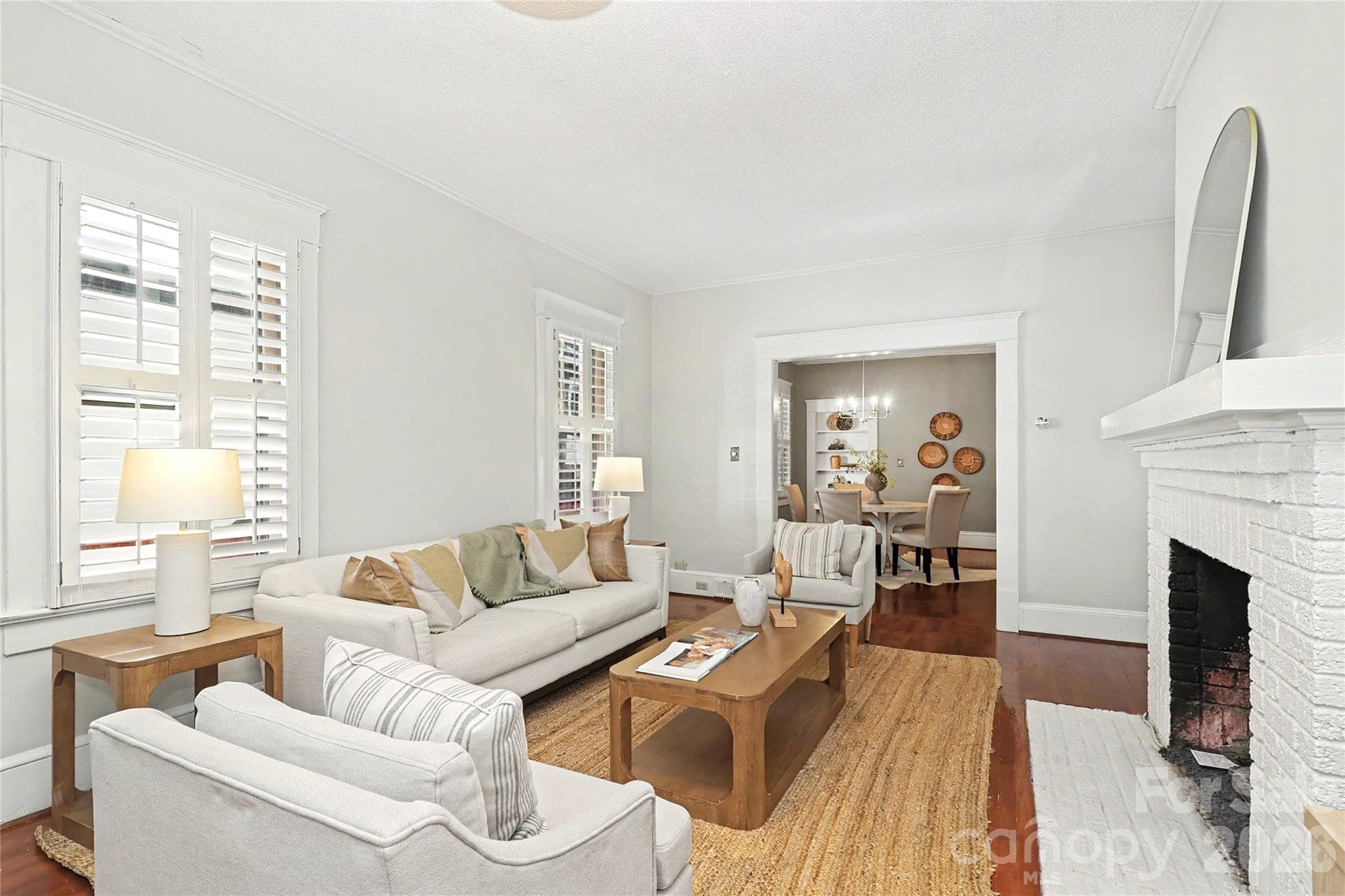 View to the dining room - 1933 Park Road, Charlotte