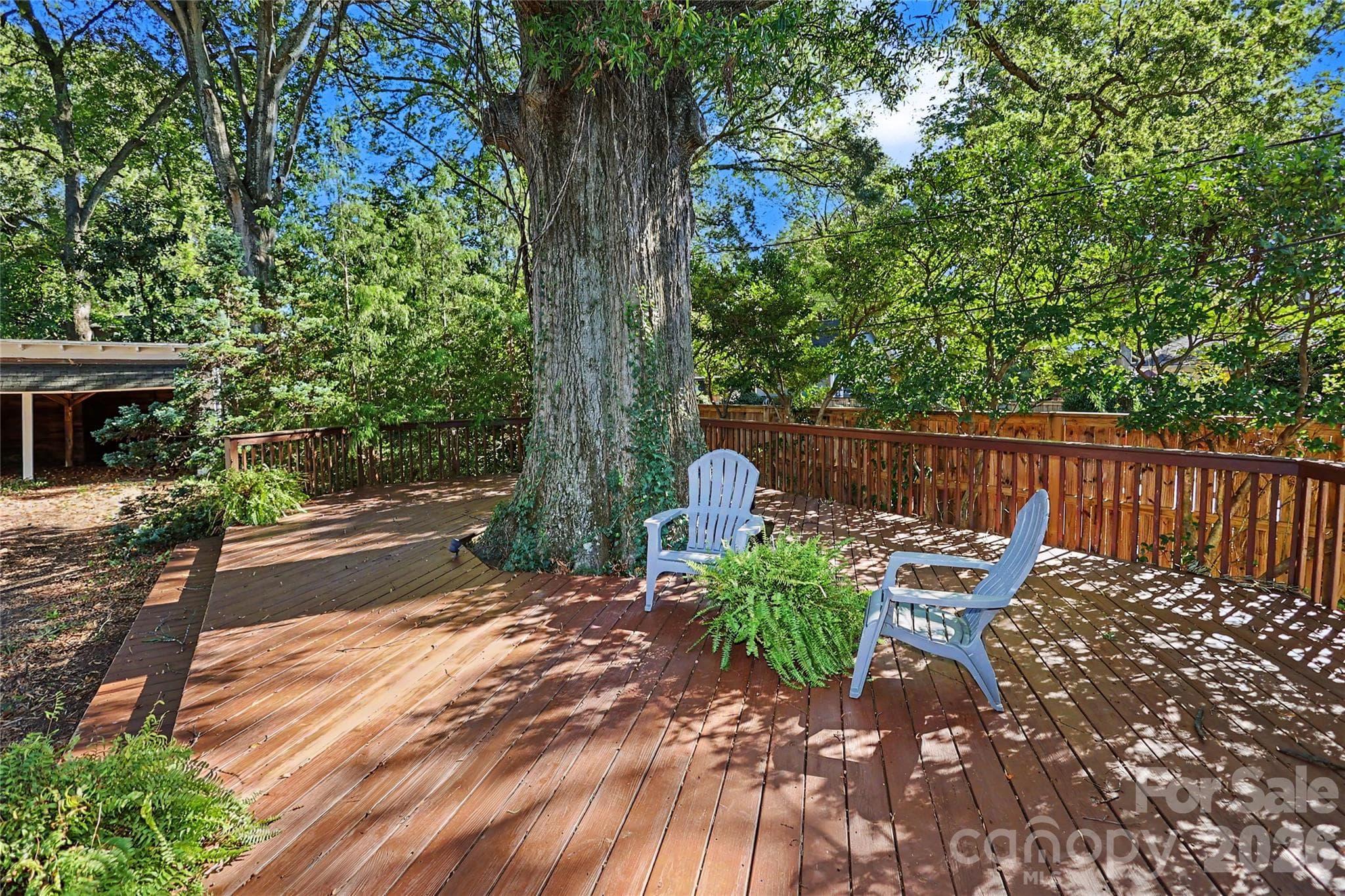 Expansive deck, covered parking - 1933 Park Road, Charlotte