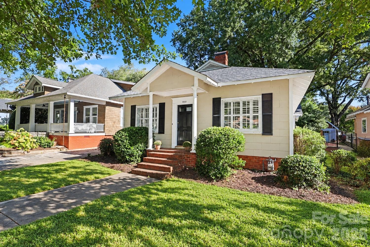 1933 Park Rd. with photoshopped grass in the front yard. - 1933 Park Road, Charlotte