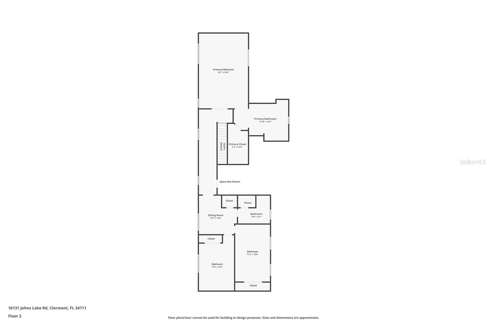 Floor Plan - 16131 JOHNS LAKE RD, CLERMONT