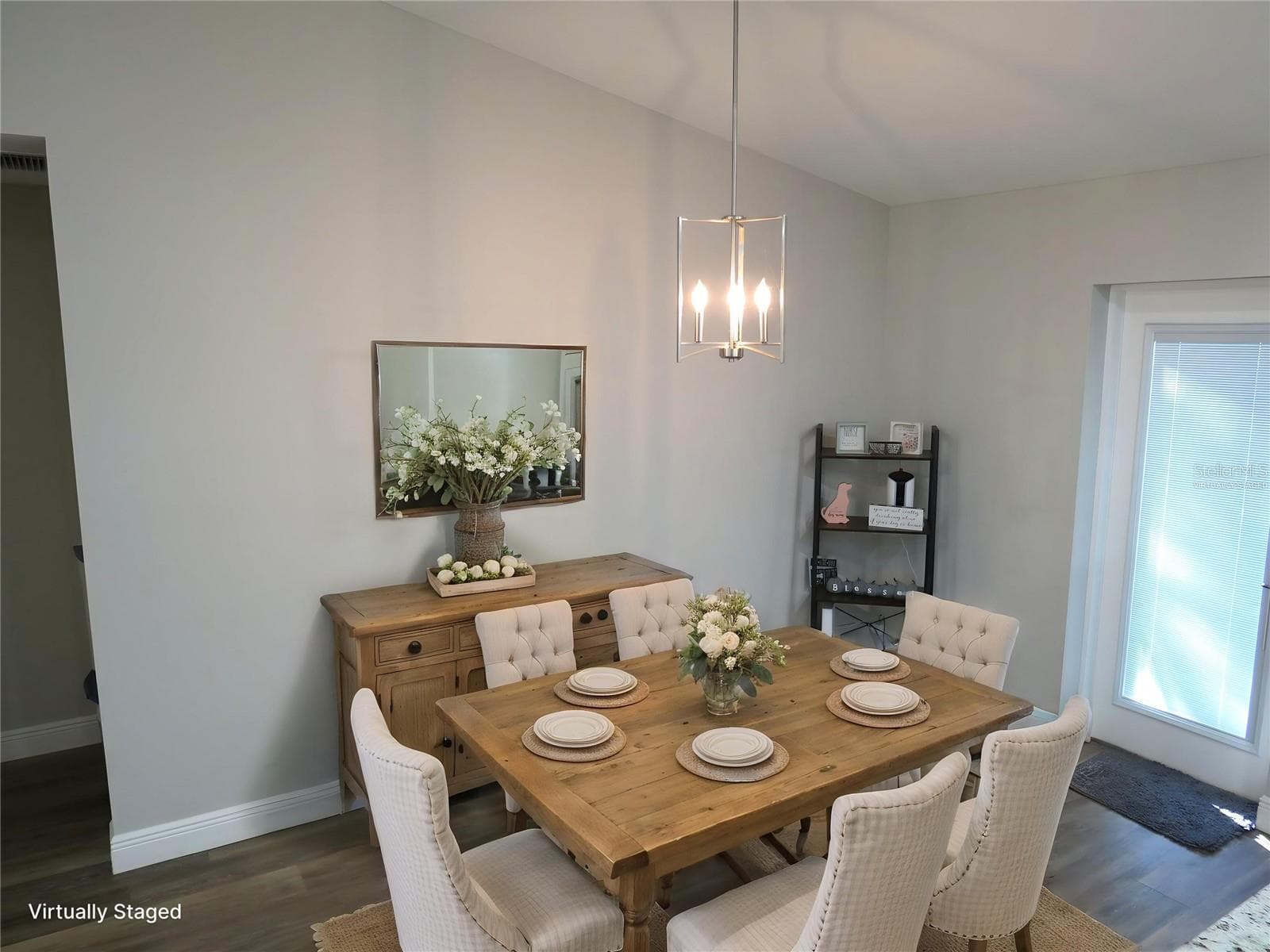 Dining room virtually staged - 2300 W WAVECREST DR, CITRUS SPRINGS