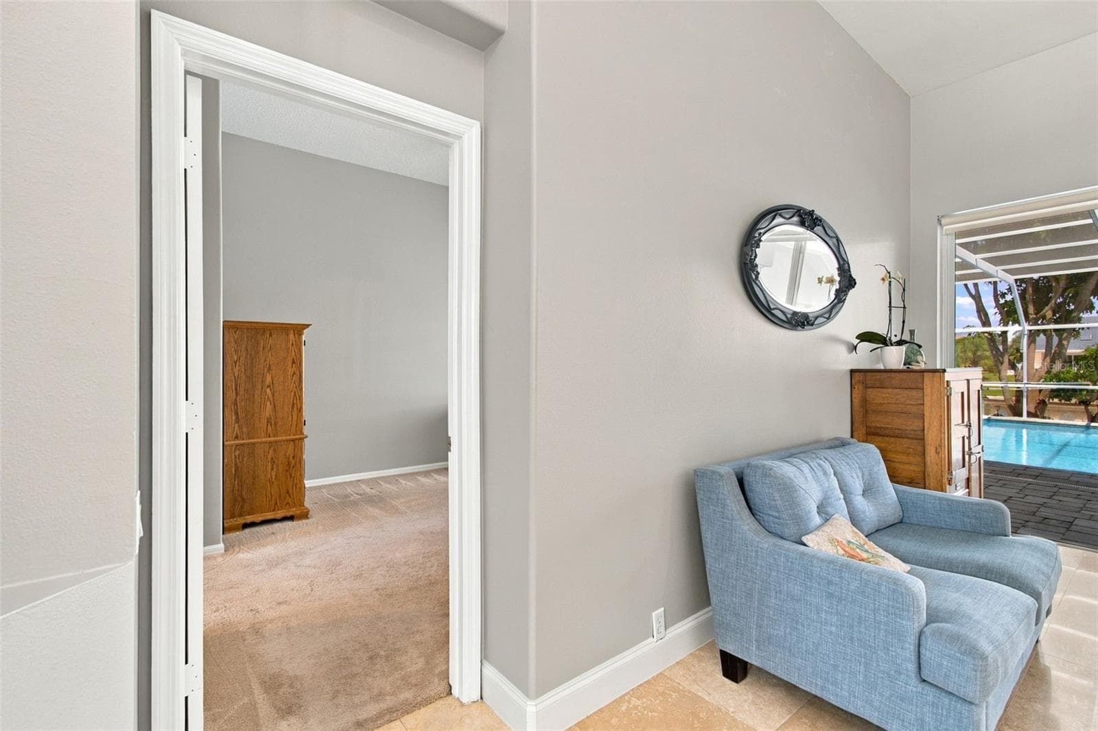 Doorway to primary bedroom - 5406 E LONGBOAT, TAMPA