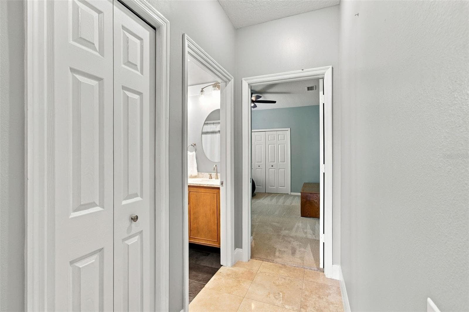 hallway to guest bath and bedroom 4 - 5406 E LONGBOAT, TAMPA