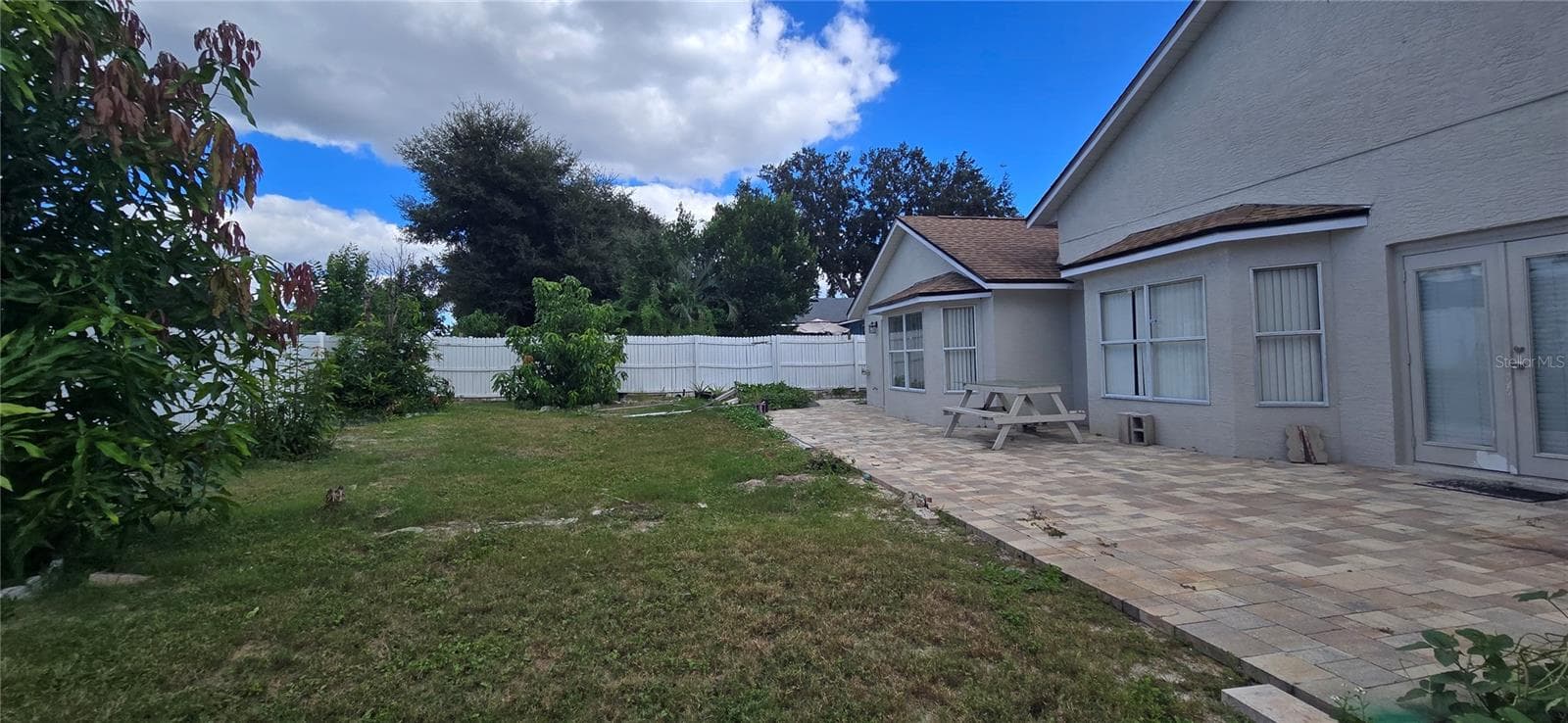 Back Paved Patio - 1527 HIGH GROVE WAY, ORLANDO