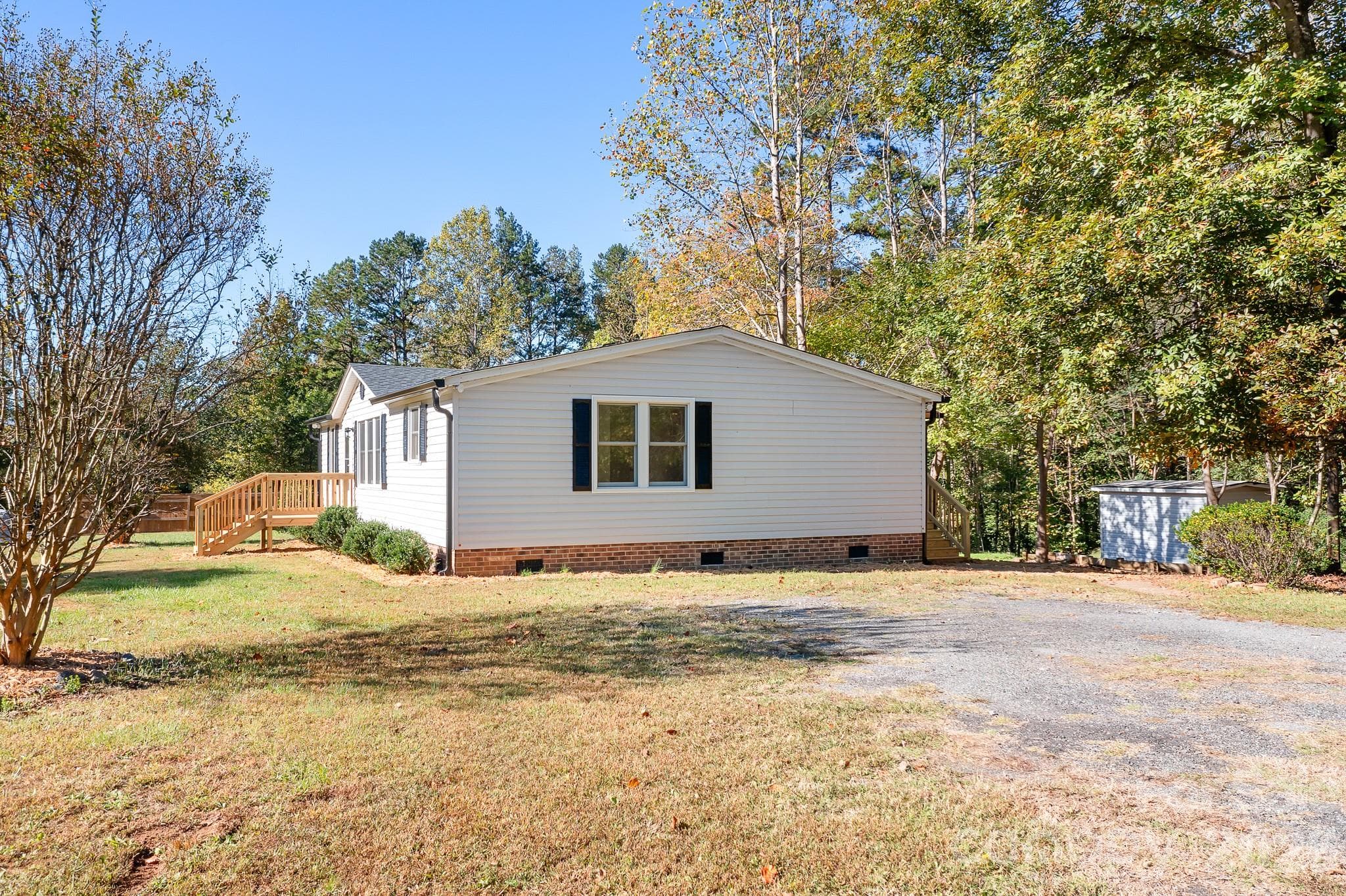 Side view from driveway - 782 Monterey Drive, Iron Station