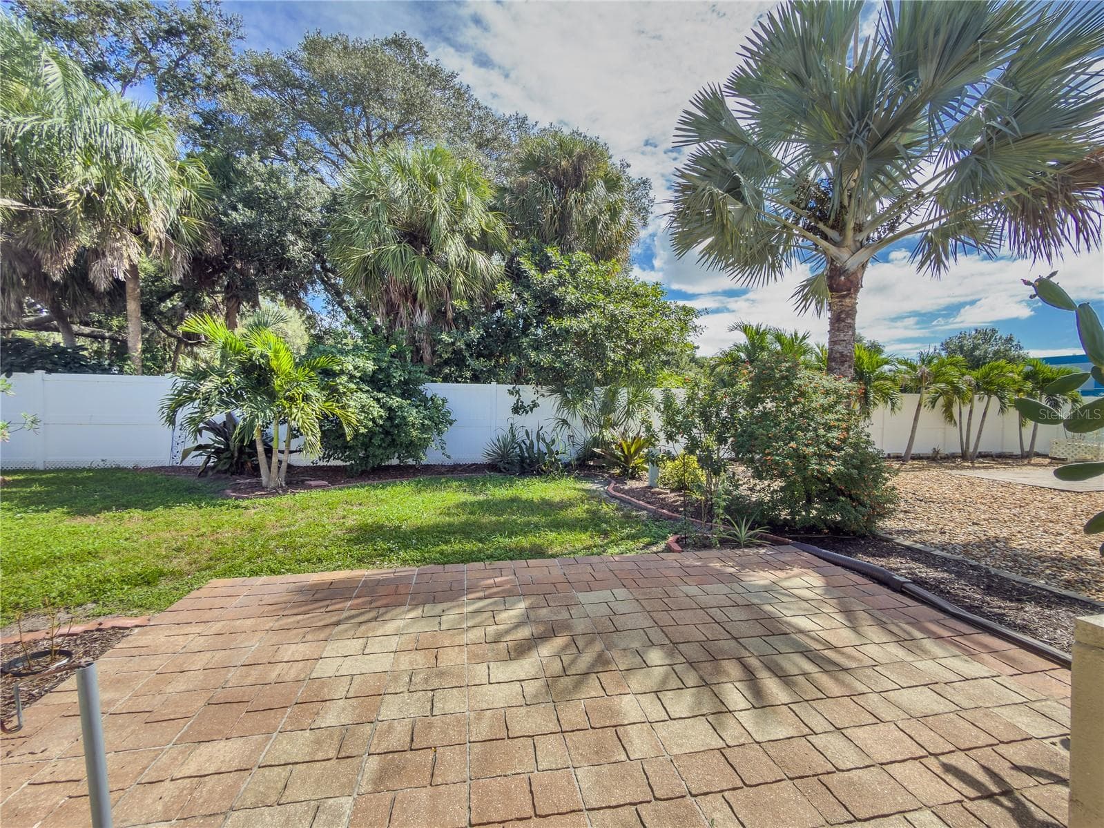 Back Yard Patio Pavers for that morning coffee - 808 53RD AVE E #191, BRADENTON