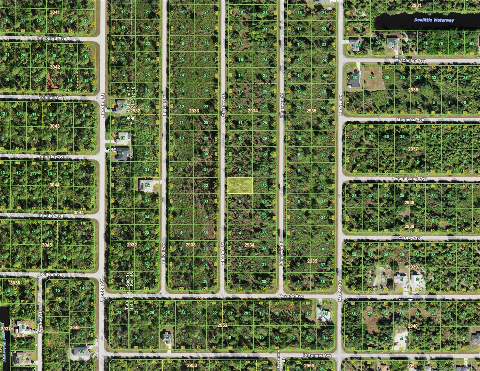 Land at 2136 CHAFFEE ST, PORT CHARLOTTE, photo 3 of 4