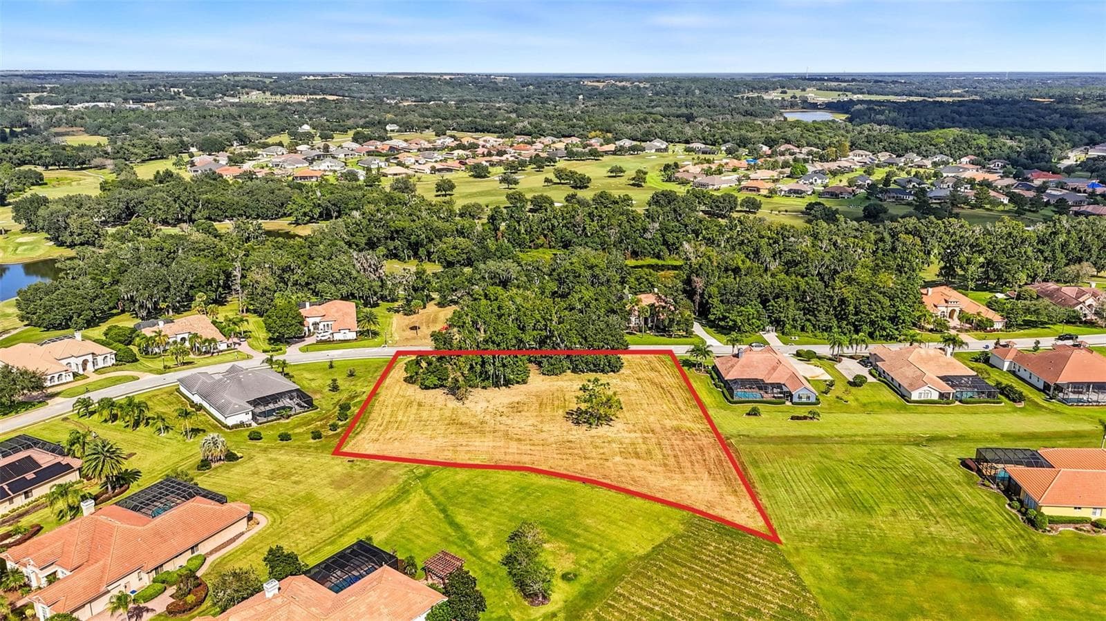 If both lots were combined - 13628 CARNOUSTIE CIR, DADE CITY