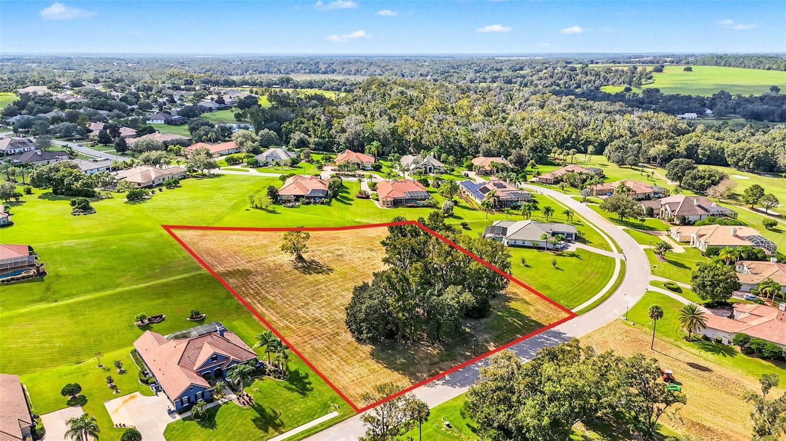If both lots were combined - 13620 CARNOUSTIE CIR, DADE CITY