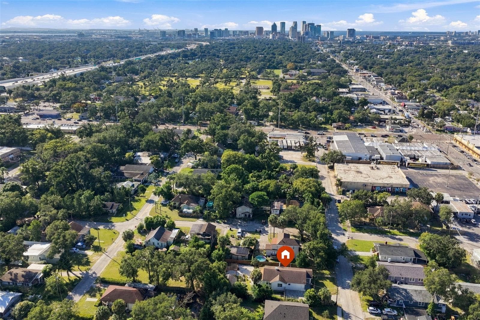 Aerial - 4203 N SUWANEE AVE, TAMPA