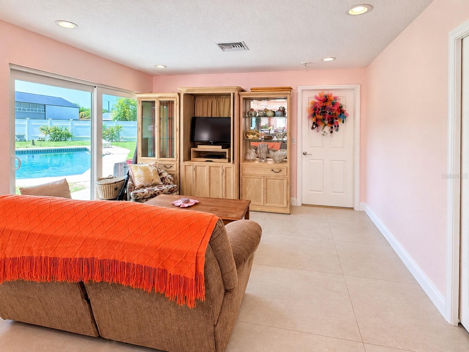 family room new addition - 5555 92ND PL N, PINELLAS PARK