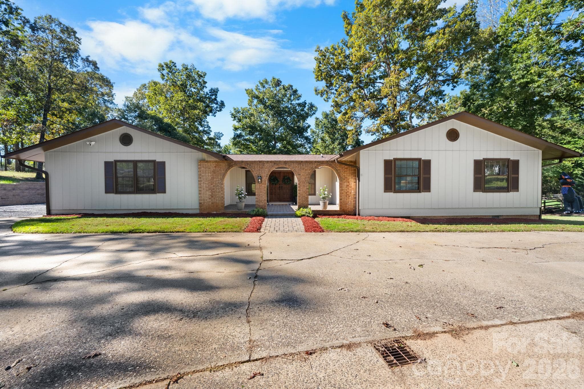 front of home - 4024 Wandering Lane, Hickory