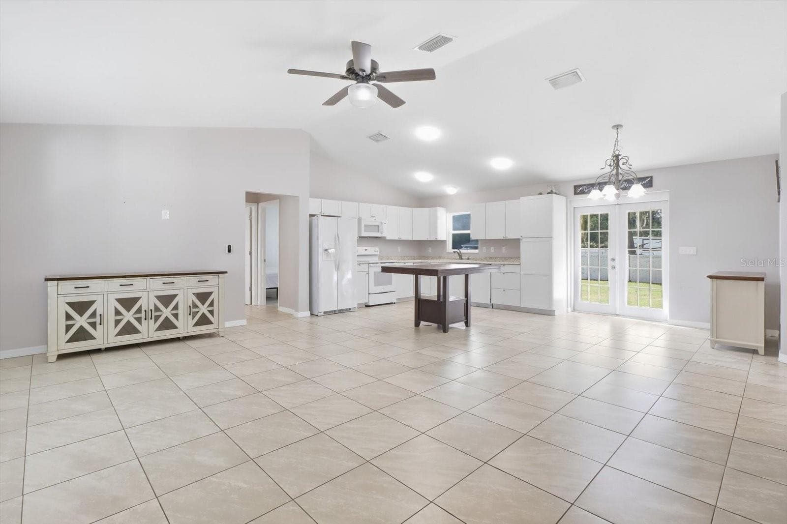 Living, Kitchen, Dining Area - 8372 SE 156TH ST, SUMMERFIELD