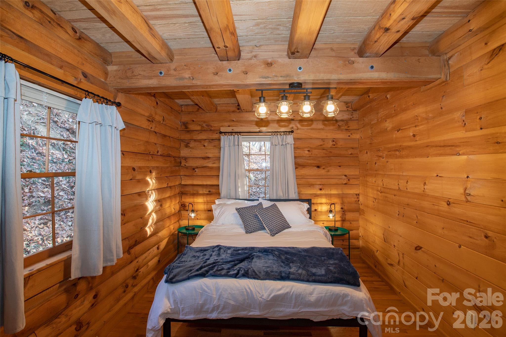 Main Floor Bedroom - 2311 Old Mountain Road, Mars Hill