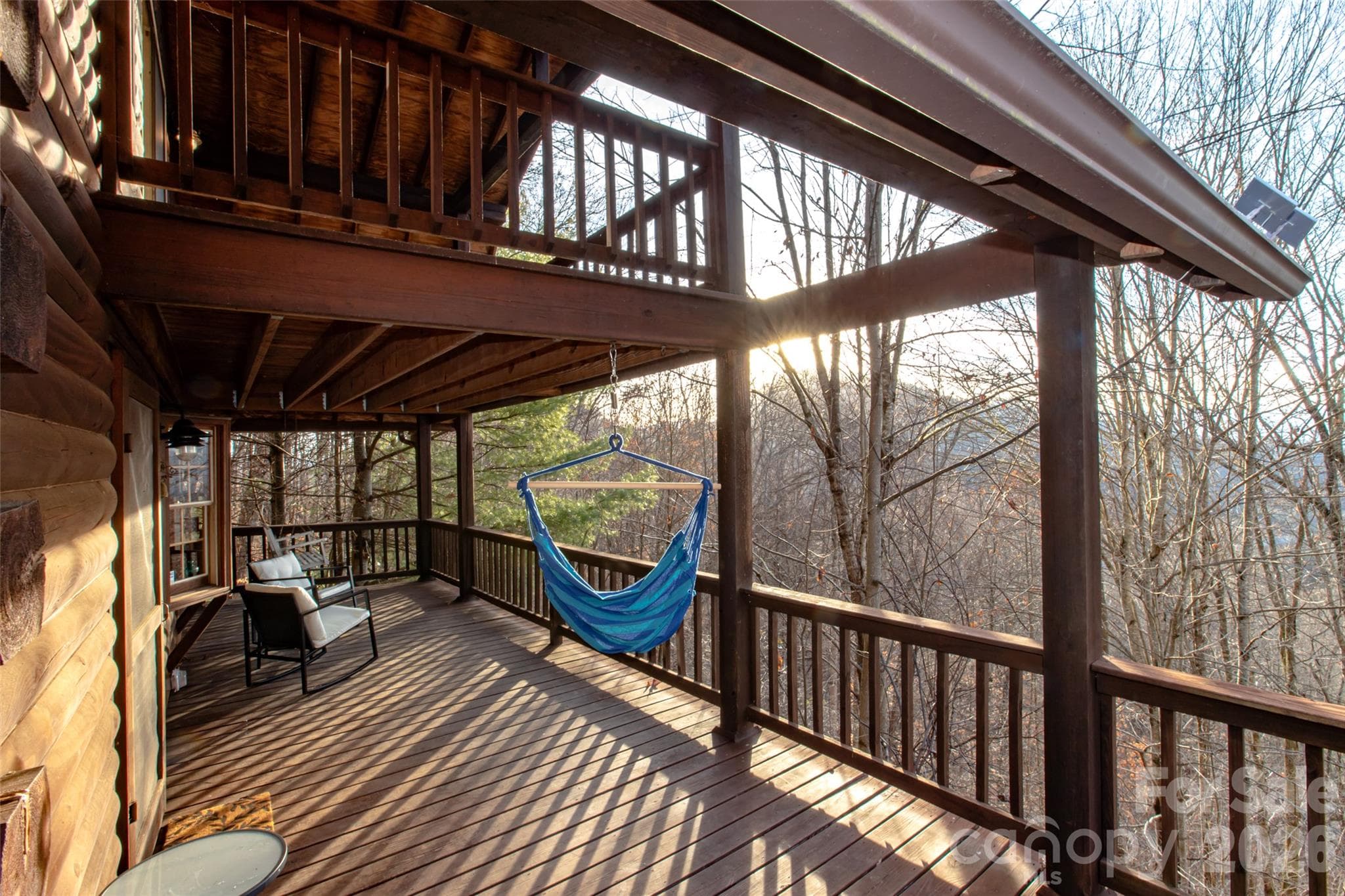 Lower Deck 2nd Angle - 2311 Old Mountain Road, Mars Hill