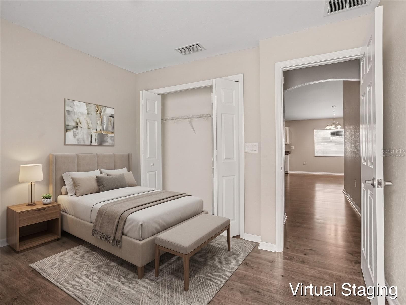 Virtually staged - 1919 DANES CT, LAKELAND