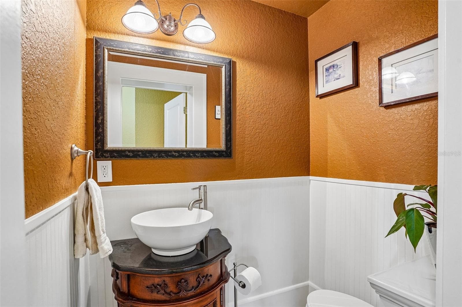 Half Bath downstairs - 1501 FAHNSTOCK ST, EUSTIS