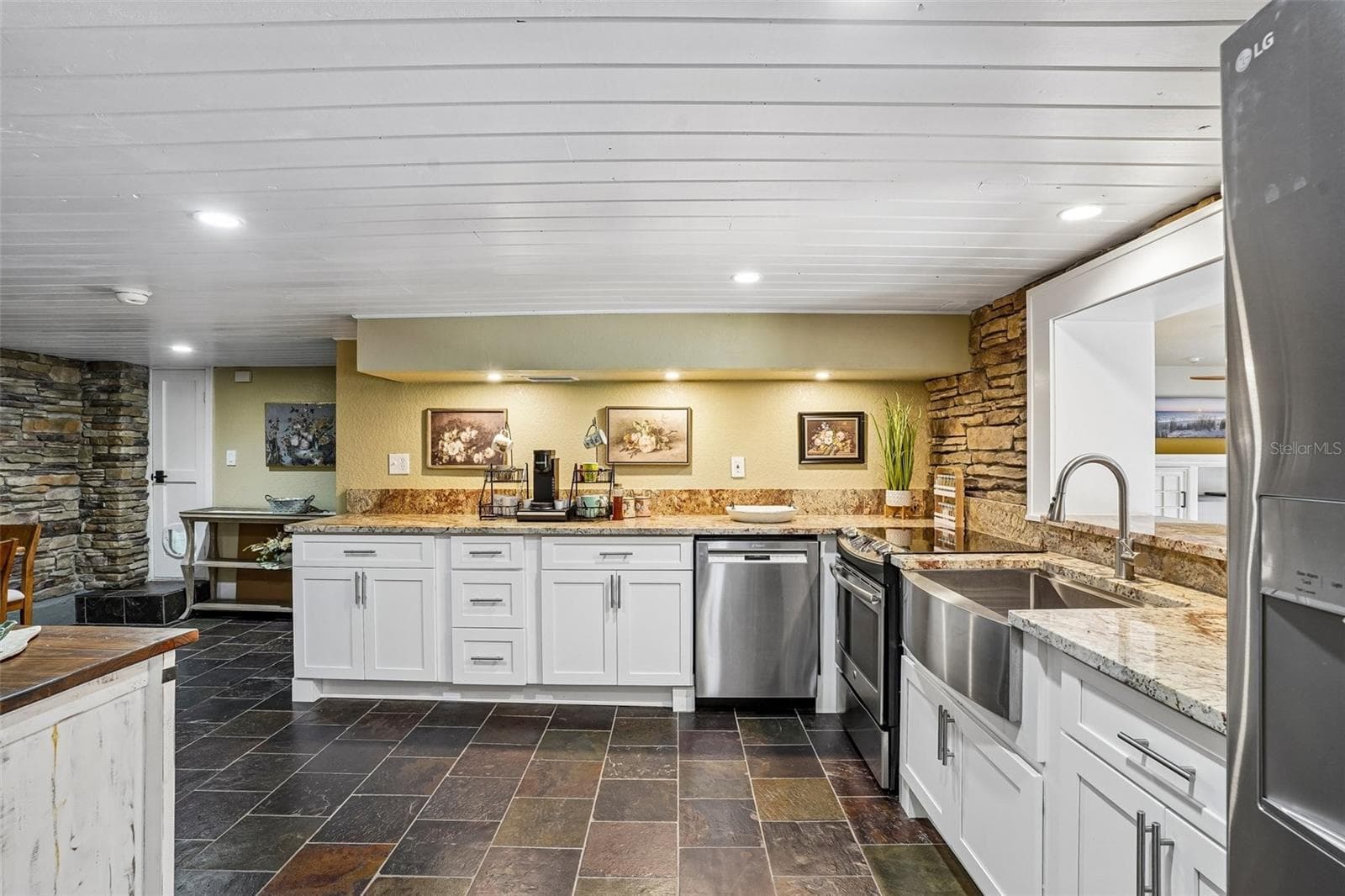 Downstairs Kitchen - 1501 FAHNSTOCK ST, EUSTIS
