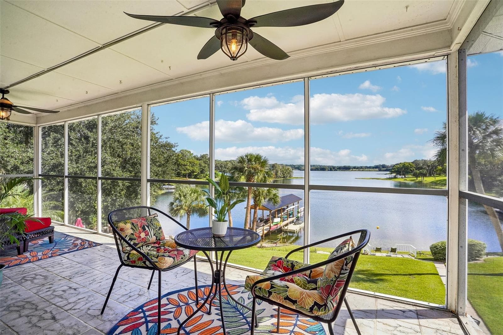 Main floor screened lanai - 1501 FAHNSTOCK ST, EUSTIS