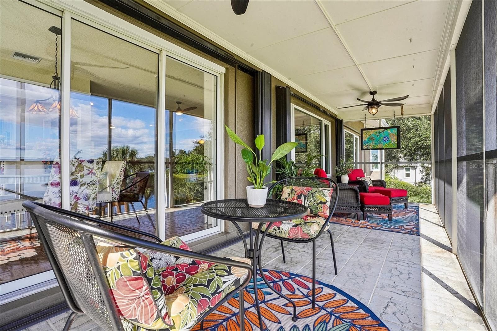 Main floor screened lanai - 1501 FAHNSTOCK ST, EUSTIS
