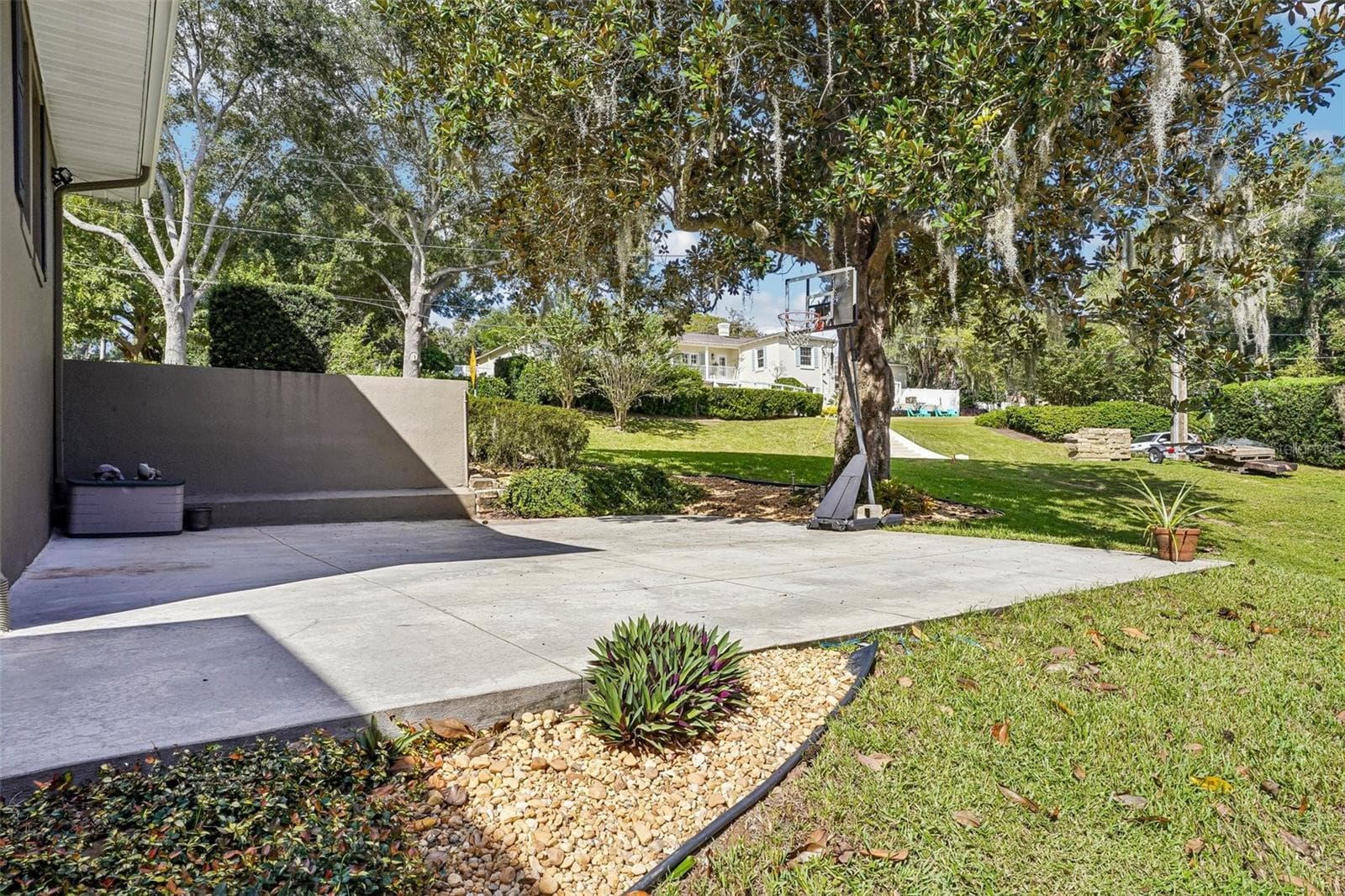 Basketball court or additional boat / jet ski parking - 1501 FAHNSTOCK ST, EUSTIS