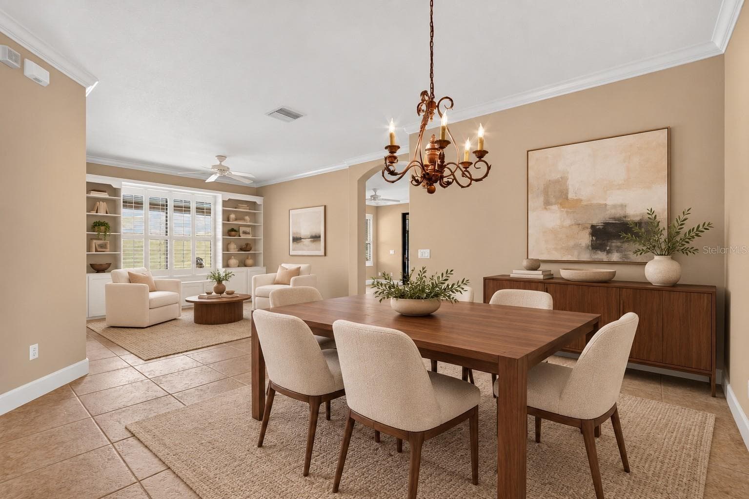 Virtual dinning/Sitting room area - 213 SILVER FALLS DR, APOLLO BEACH