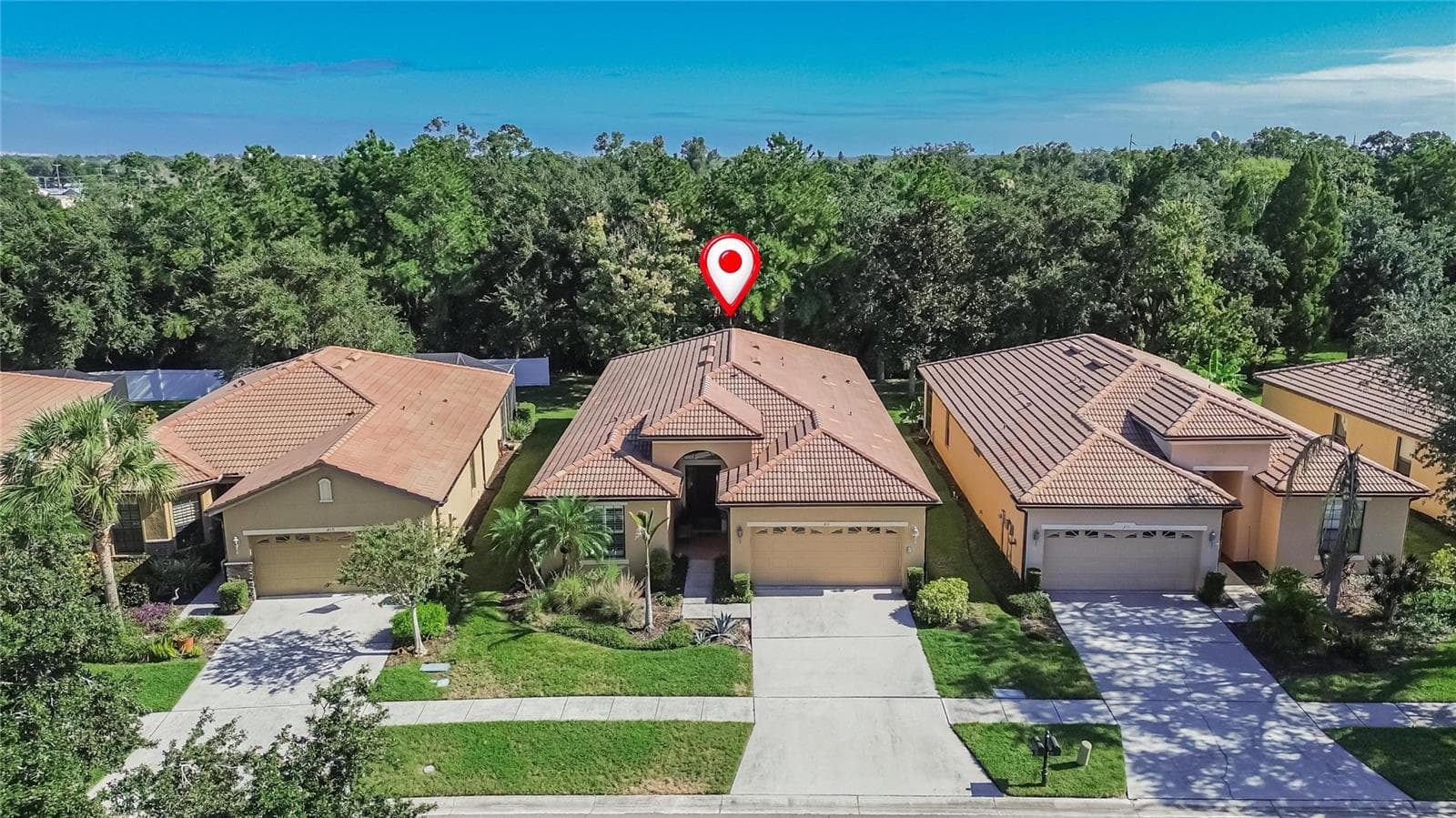 Aerial view of Property - 213 SILVER FALLS DR, APOLLO BEACH