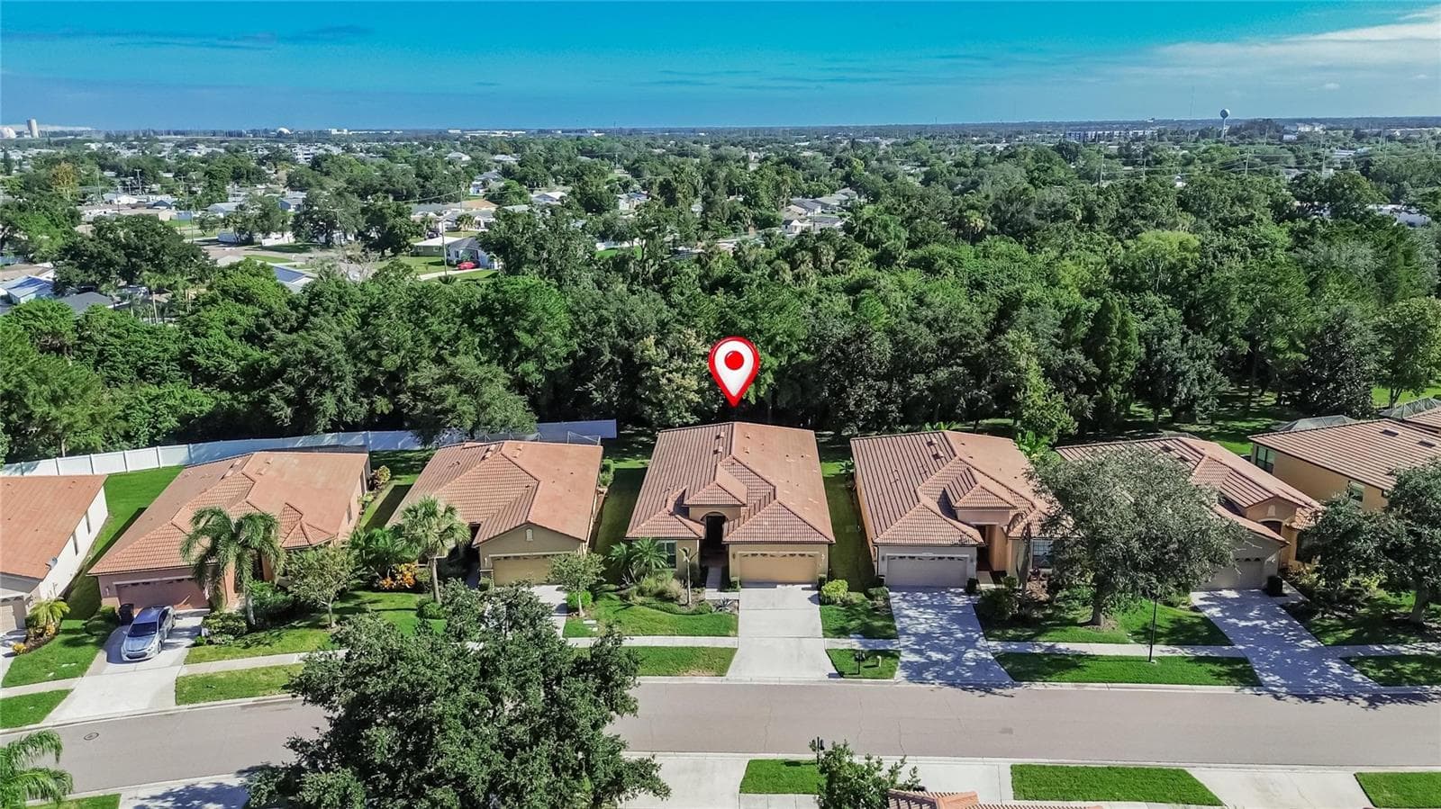 Aerial view - 213 SILVER FALLS DR, APOLLO BEACH