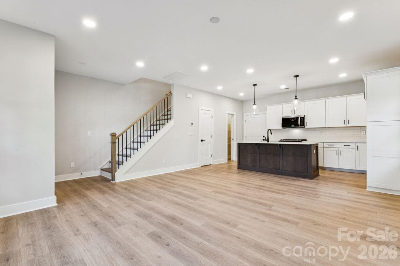 Kitchen and Living Room First Floor - 508 Mystic Park Alley, Huntersville