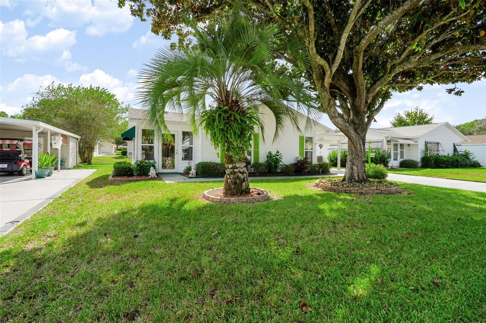 Mature landscaping, beautiful Magnolia Tree - 1220 MARIA CT, LADY LAKE