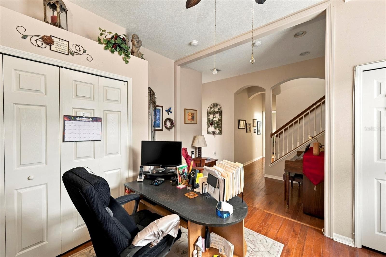 Office or Flex Room/ Gym or can be turned back into 4th bedroom - Has two closets - 23442 VISTAMAR CT, LAND O LAKES
