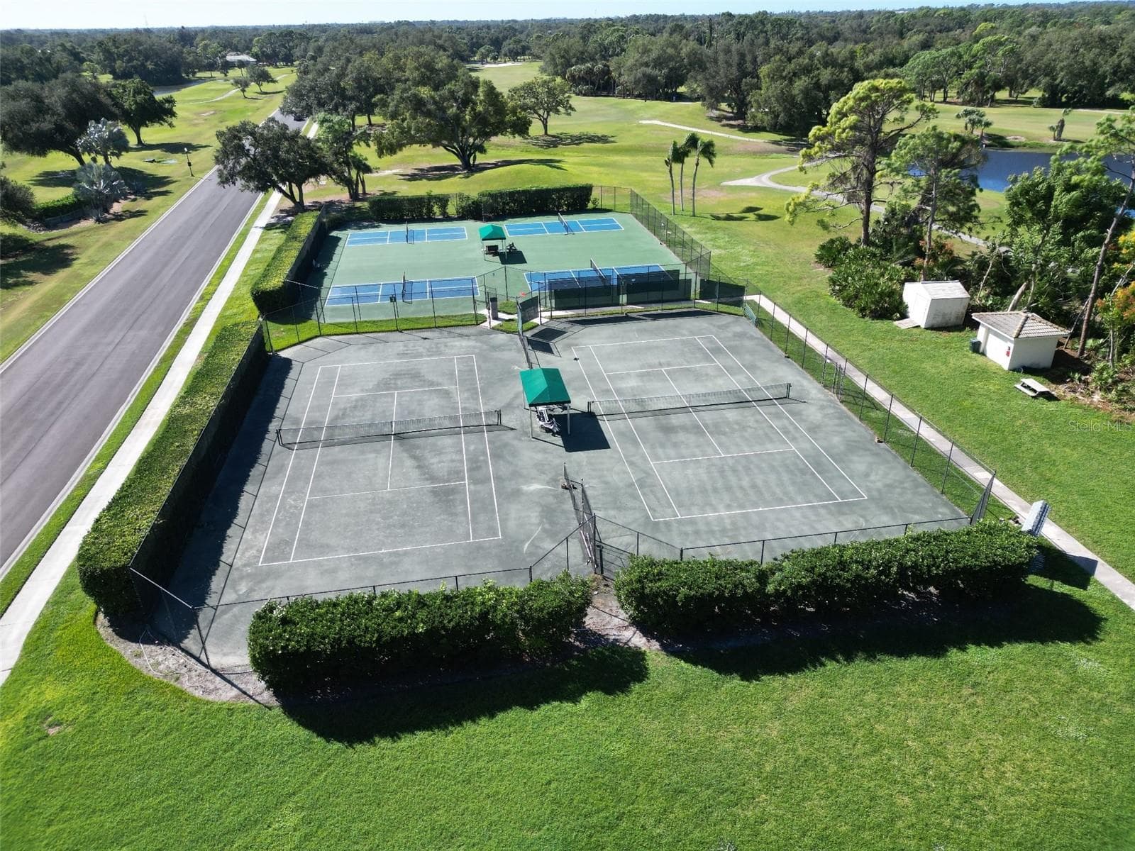 Pickleball and Har-Tru Tennis Courts - 2125 MUSKOGEE TRL, NOKOMIS