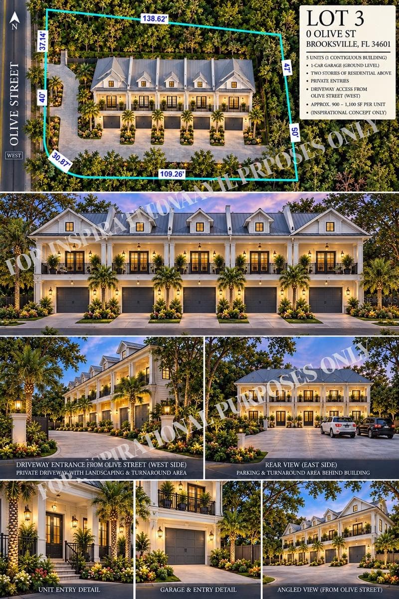 Multifamily inspiration - 0 OLIVE ST, BROOKSVILLE