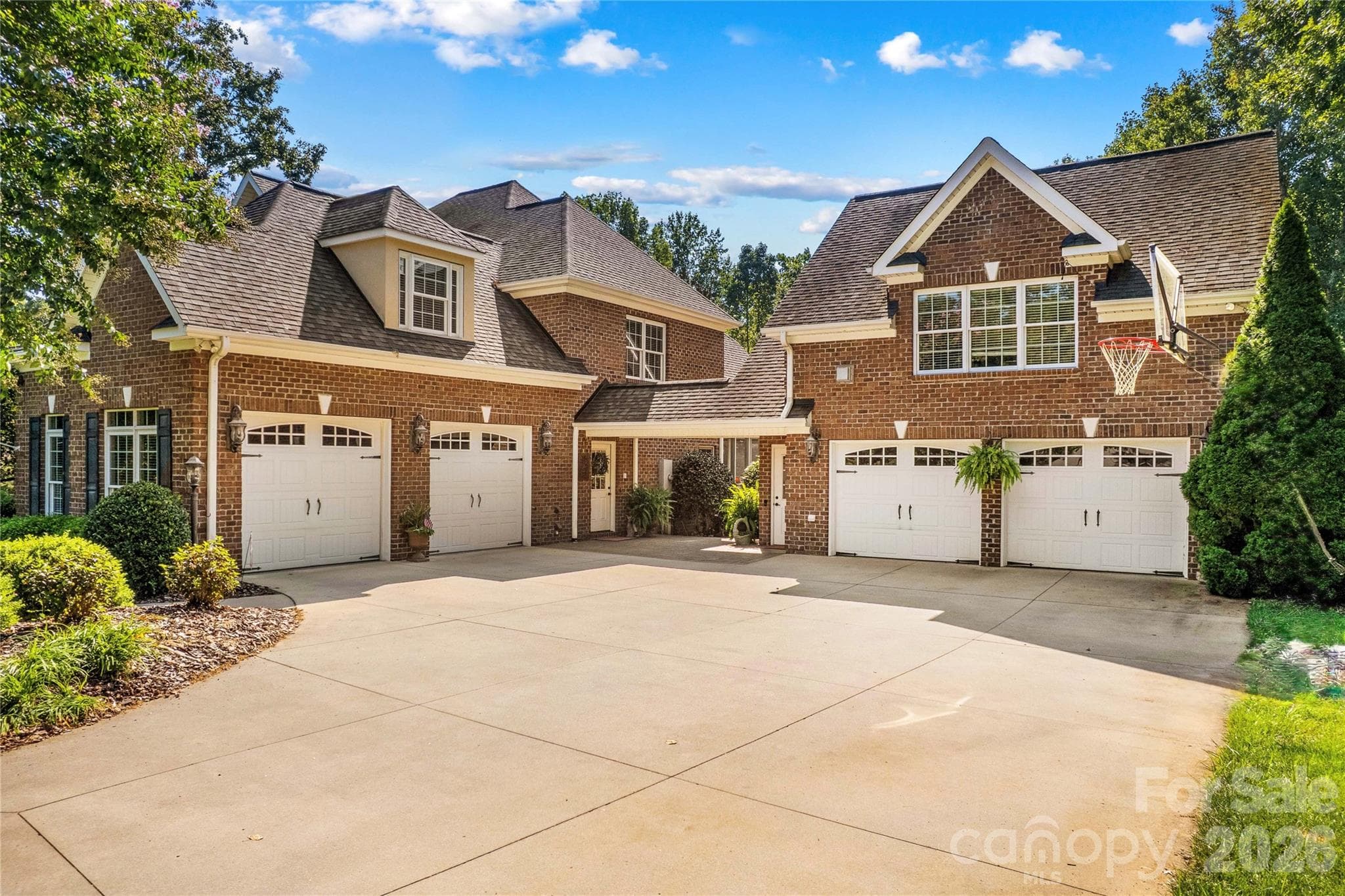 Two-car attached garage and two-car detached garage - 220 Cedar Lake Drive, Statesville