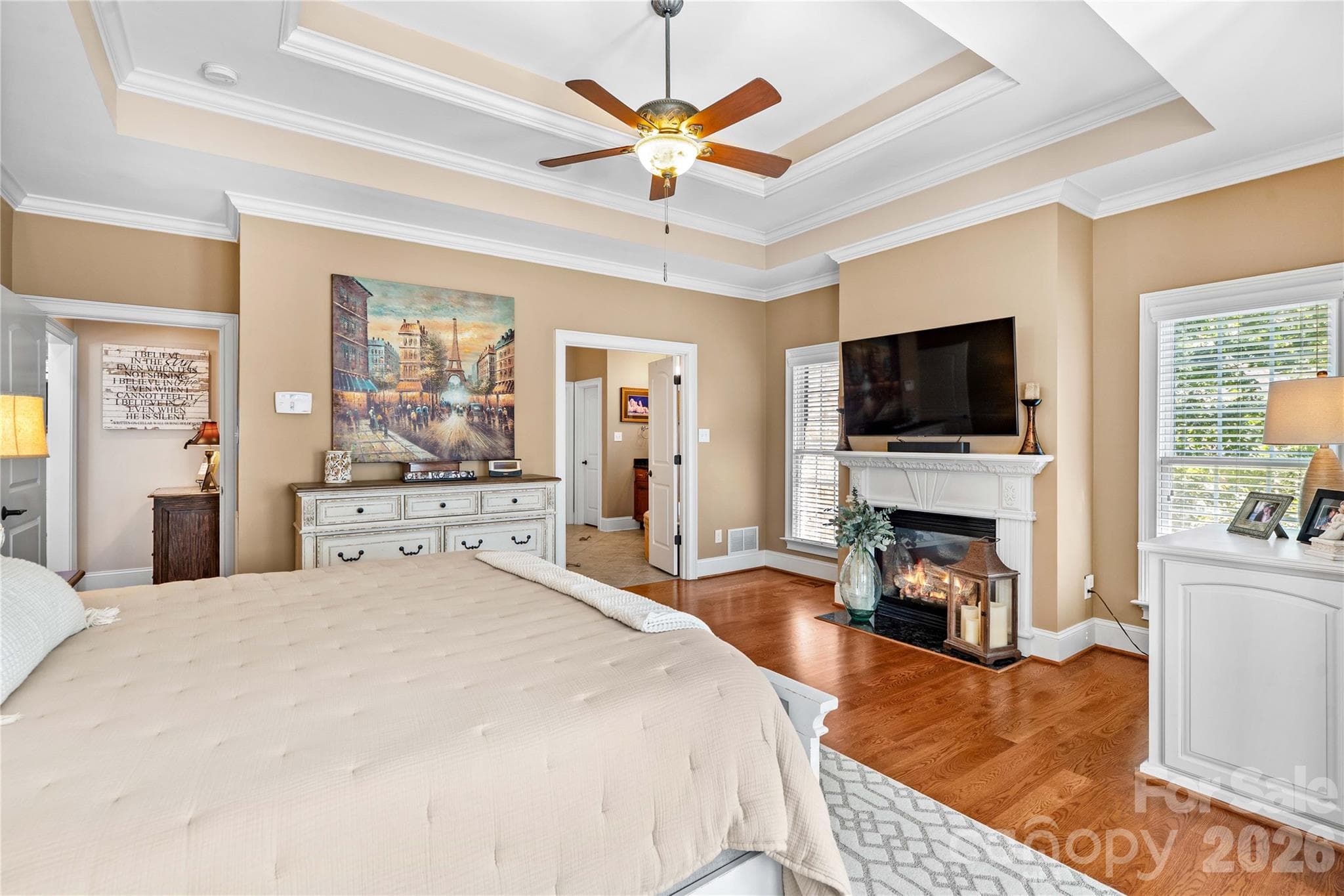 Primary Bedroom on Main - 220 Cedar Lake Drive, Statesville