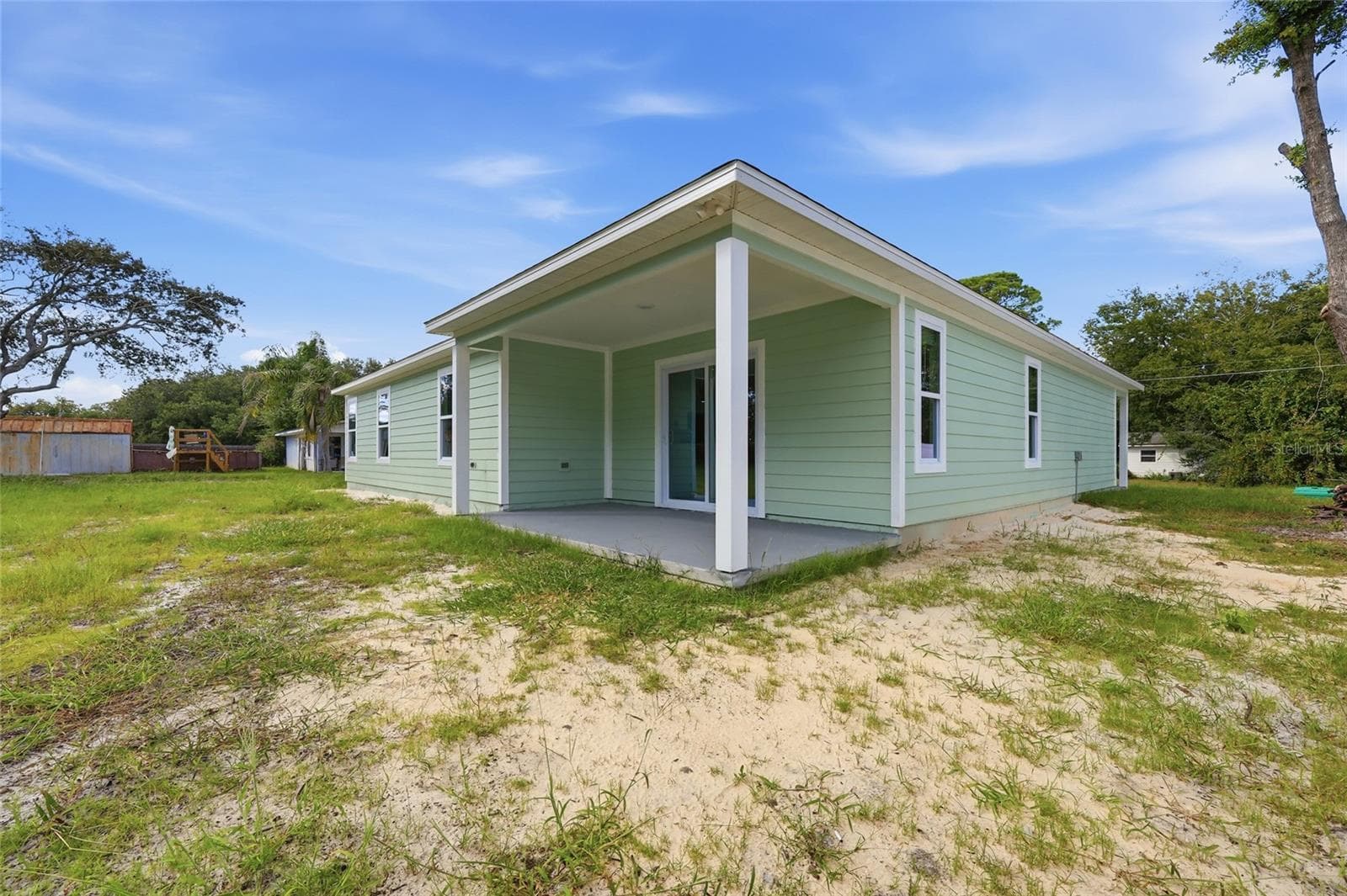 Rear Porch/Backyard - 11134 WOODSIDE DR, LEESBURG