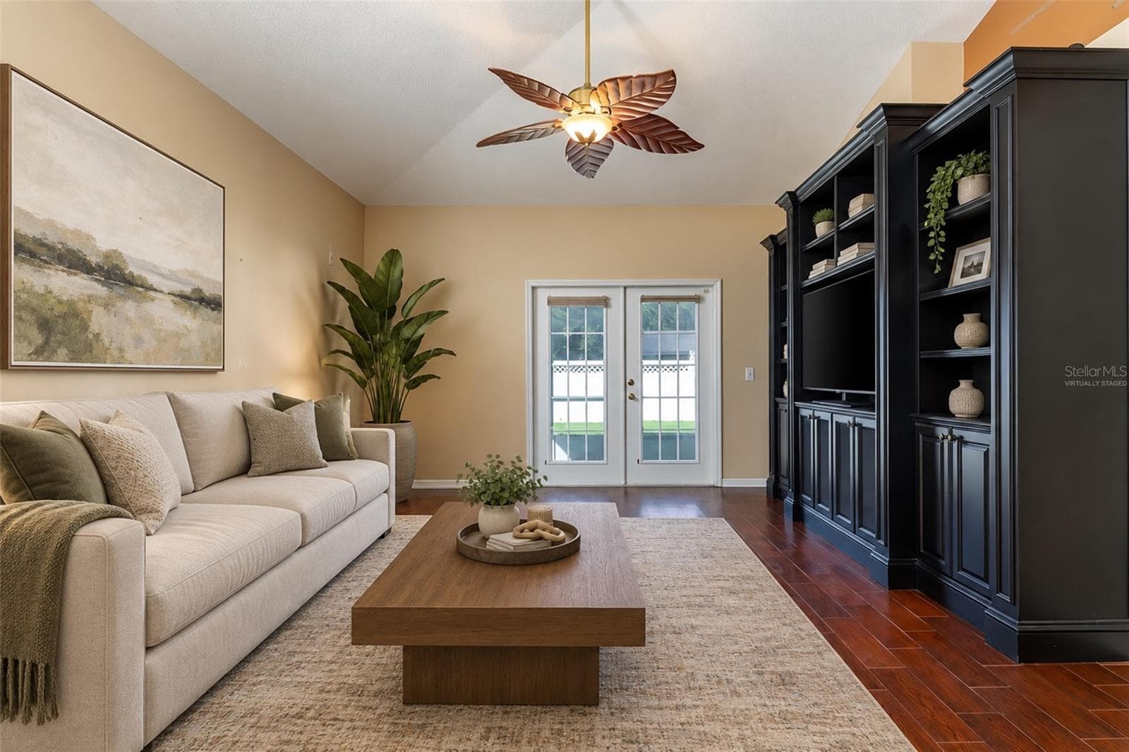 Virtually Staged Family Room - 2410 SIWARD AVE, ORLANDO