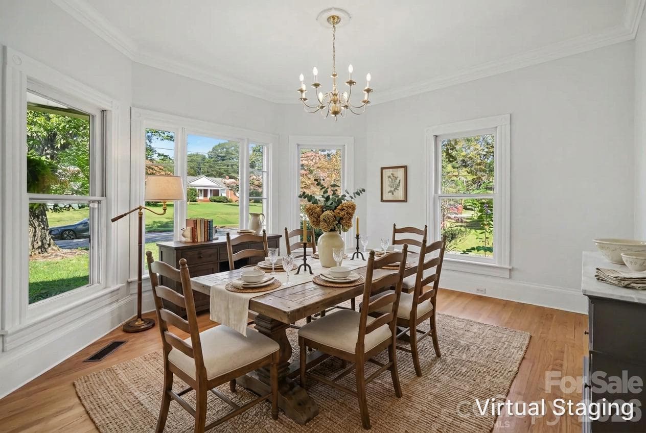 virtually staged - 743 S College Avenue, Newton